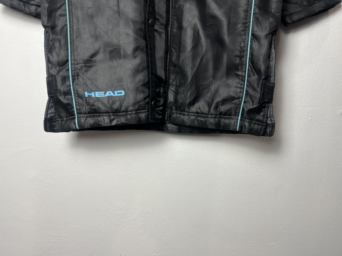 Japanese Brand Head Sports Bench Parka Grey Fleece Hooded Coat Size US M / EU 48-50 / 2 - 4 Thumbnail
