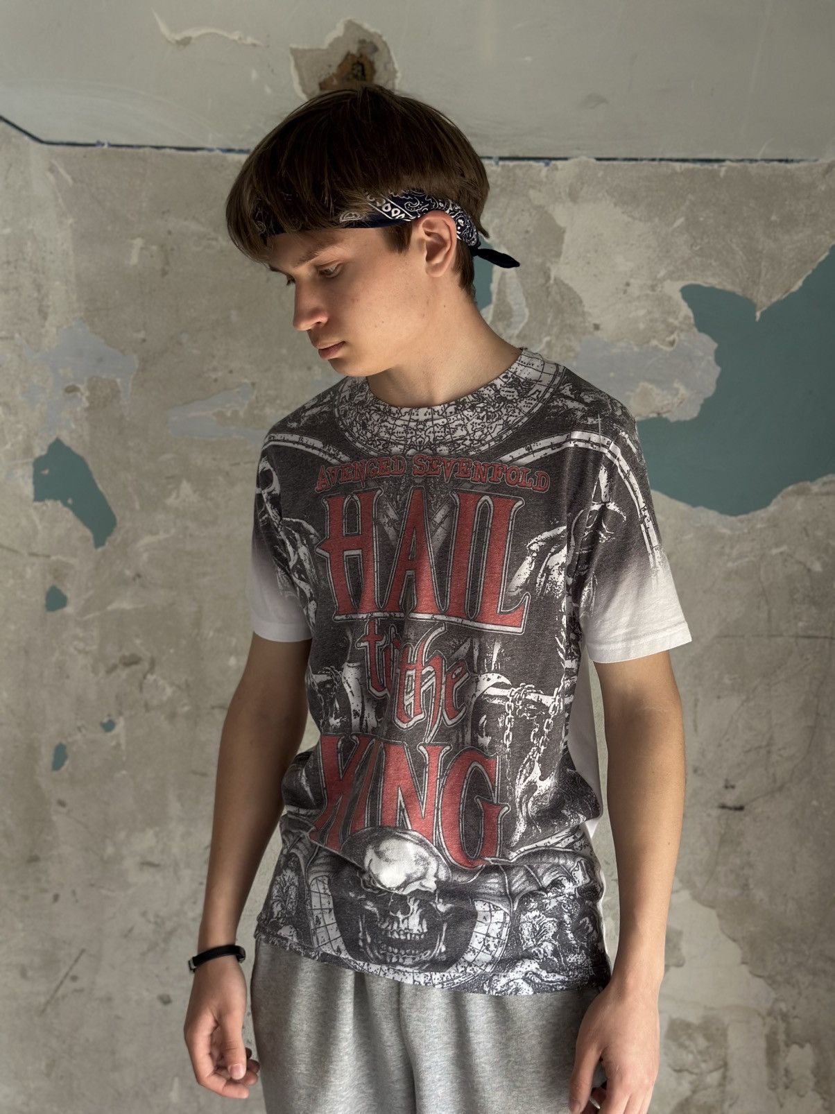 Band Tees × Japanese Brand Vintage Adult Avenged Sevenfold T-shirts Hall Of The King Size US M / EU 48-50 / 2 - 2 Thumbnail