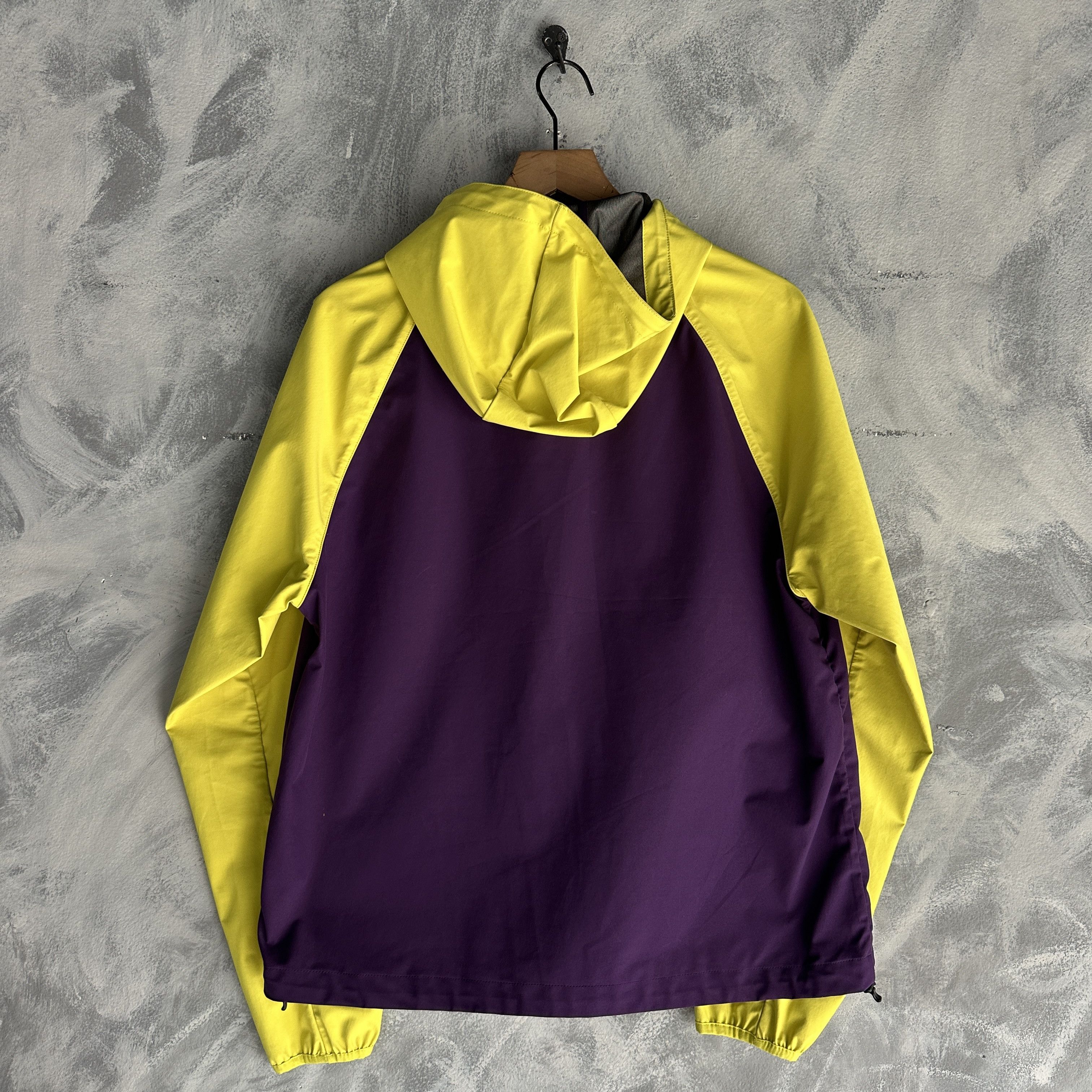 Dime Dime MTL Geometric Windbreaker Jacket Mens Small Lightweight Size US S / EU 44-46 / 1 - 7 Thumbnail