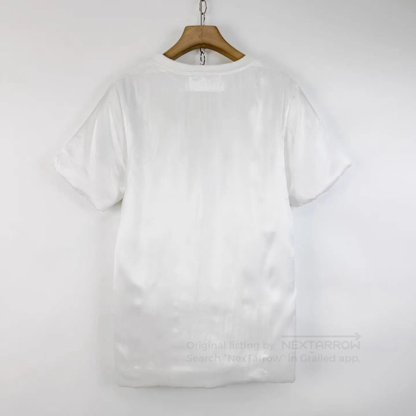 Maison Margiela White Short-Sleeve Crewneck Shirt XS. Size US XS / EU 42 / 0 - 2 Thumbnail