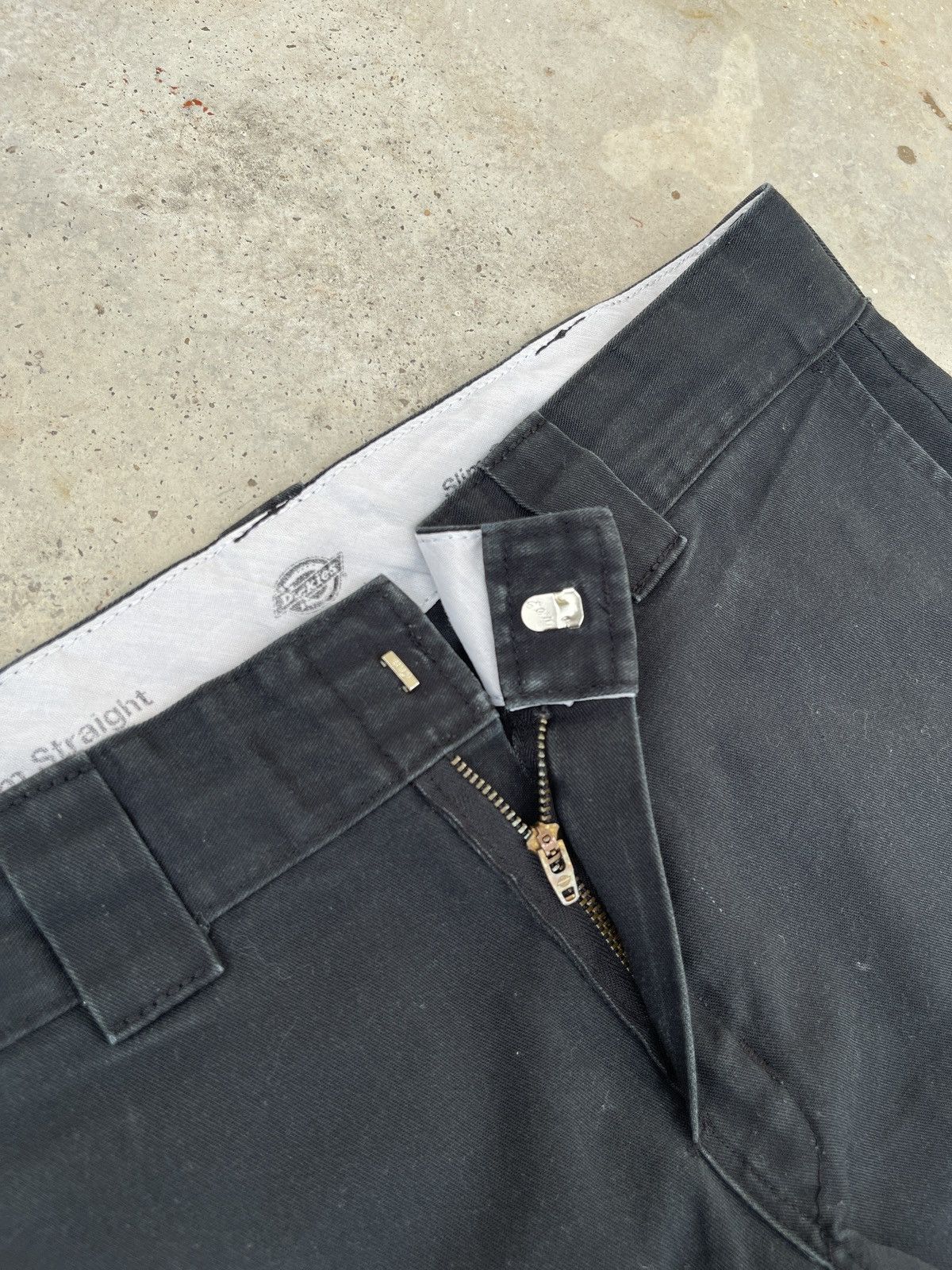 Carhartt × Dickies × Vintage Vintage Faded Black Dickies Pants Size US 33 - 9 Thumbnail
