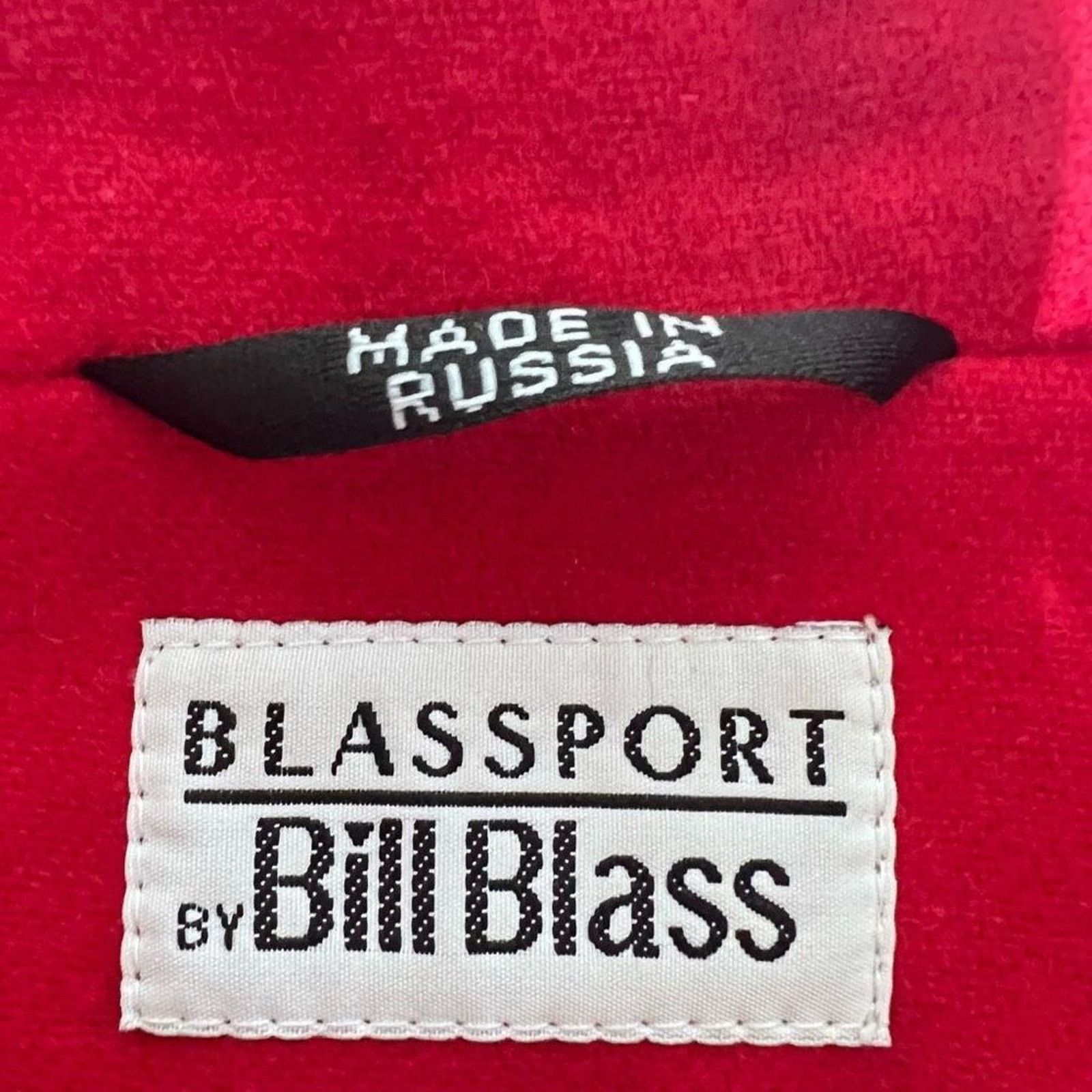 Bill Blass VTG bill blass Red Cropped Bomber Jacket Gold Buttons Size XL / US 12-14 / IT 48-50 - 5 Thumbnail