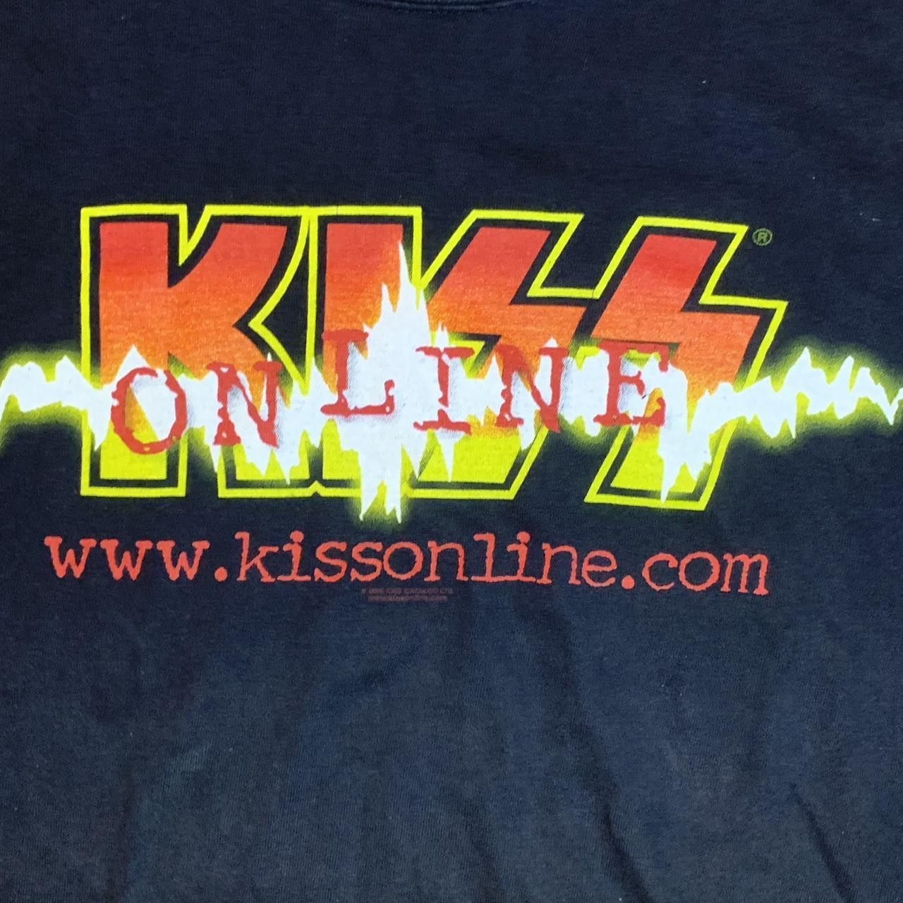 Vintage VINTAGE Kiss Online Website promo shirt XXL Size US XXL / EU 58 / 5 - 2 Thumbnail