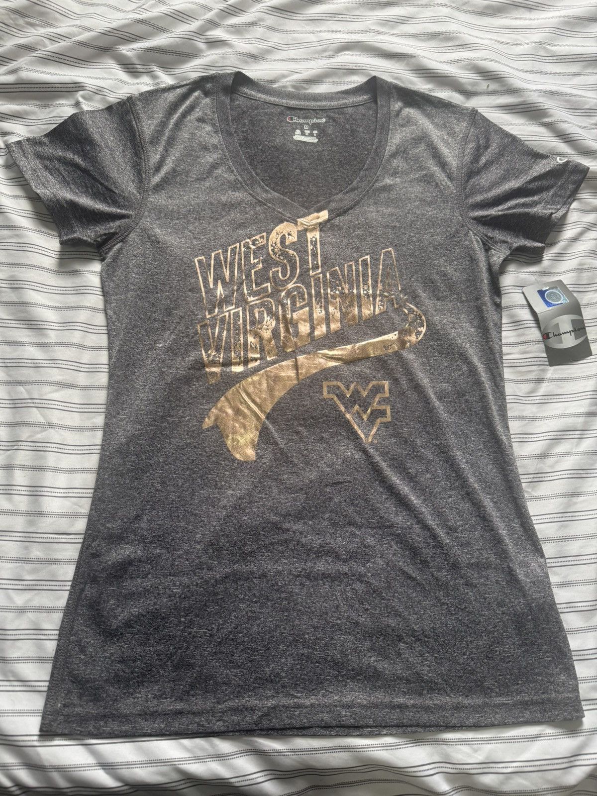 Champion Champion West Virginia Mountaineers Women’s T-Shirt Medium Size M / US 6-8 / IT 42-44 - 1 Thumbnail
