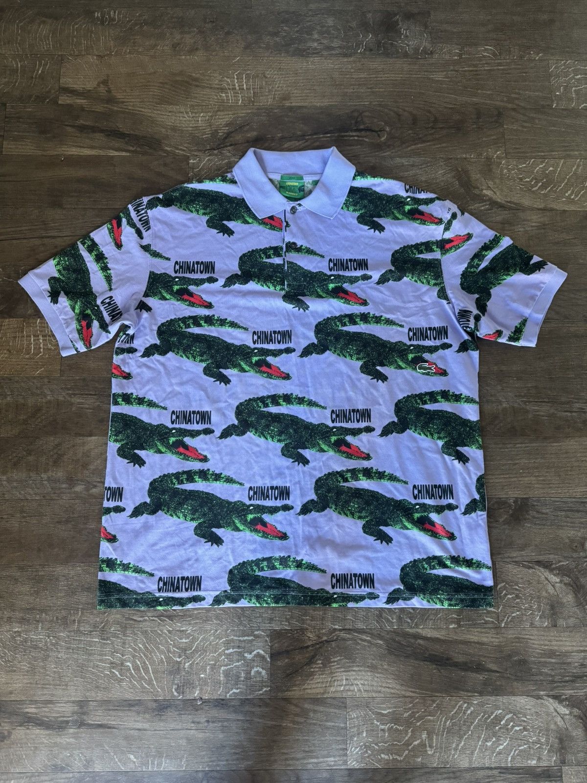 Chinatown Market X Lacoste Live Polo Shirt