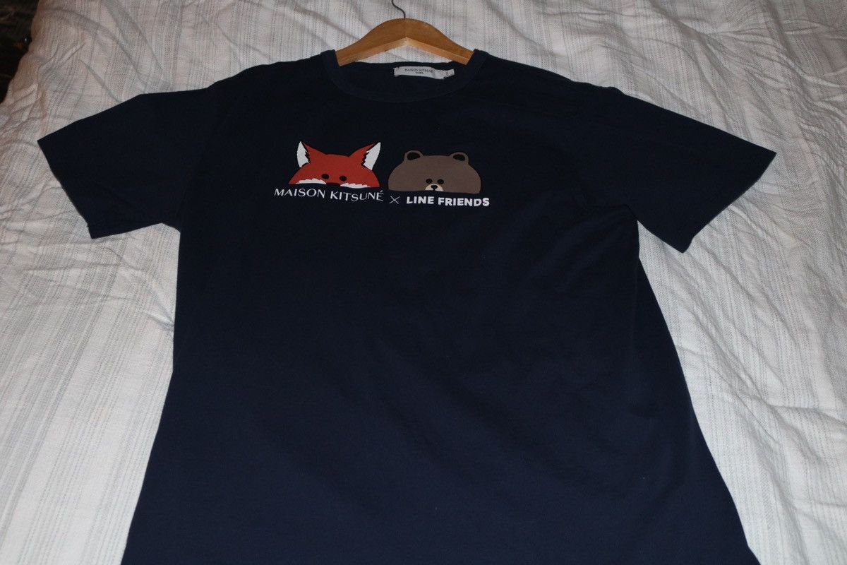 Maison Kitsune x Line Friends Tee Shirt