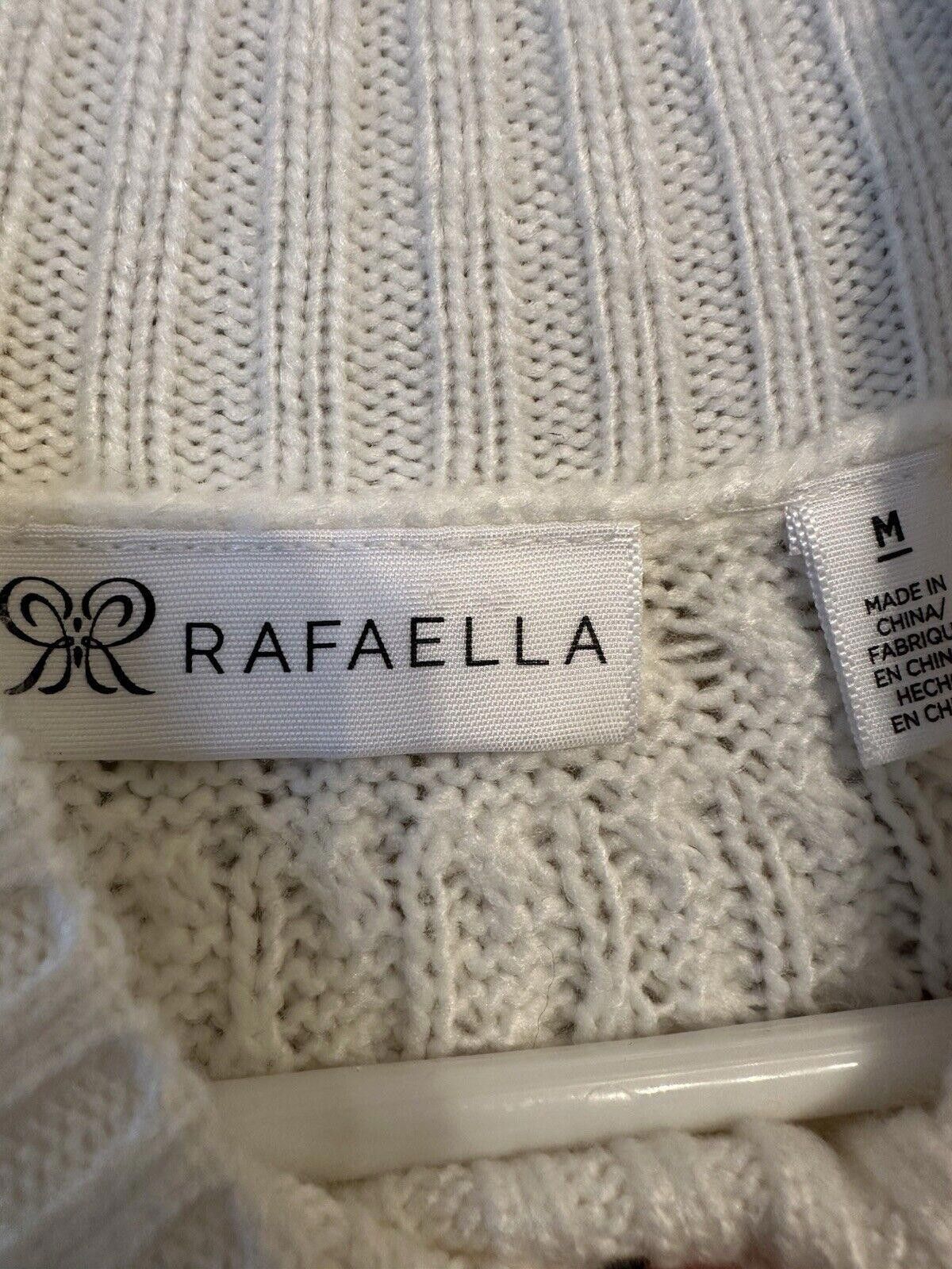 Other Rafaella Women’s Size Medium Cream Sweater NWT Size M / US 6-8 / IT 42-44 - 2 Thumbnail