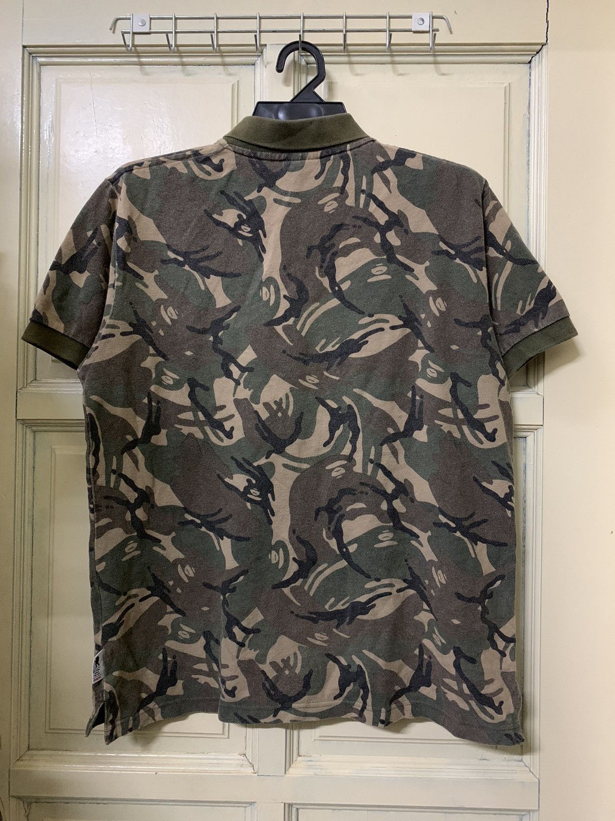Aape A Bathing Ape Camo Polo Shirt Size US M / EU 48-50 / 2 - 2 Thumbnail