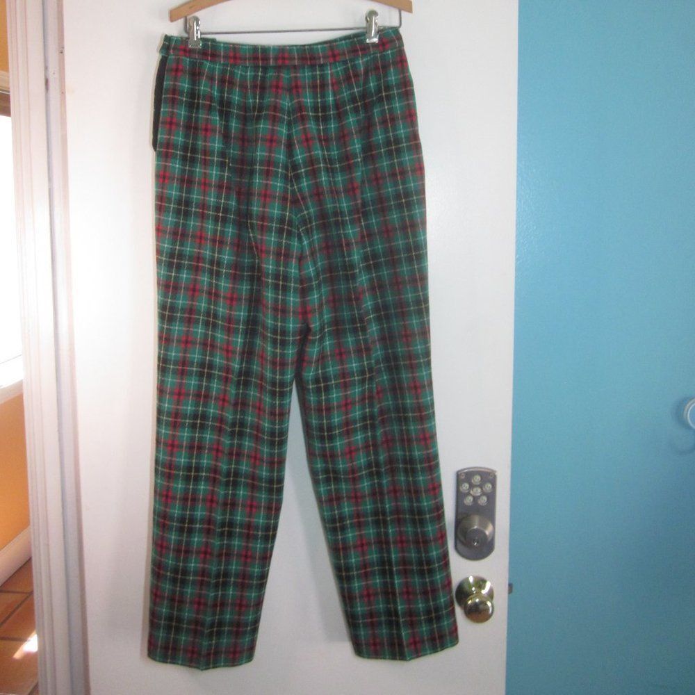 Pendleton Pendleton Vintage Plaid Pants 14 Size 36" / US 14 / IT 50 - 2 Thumbnail