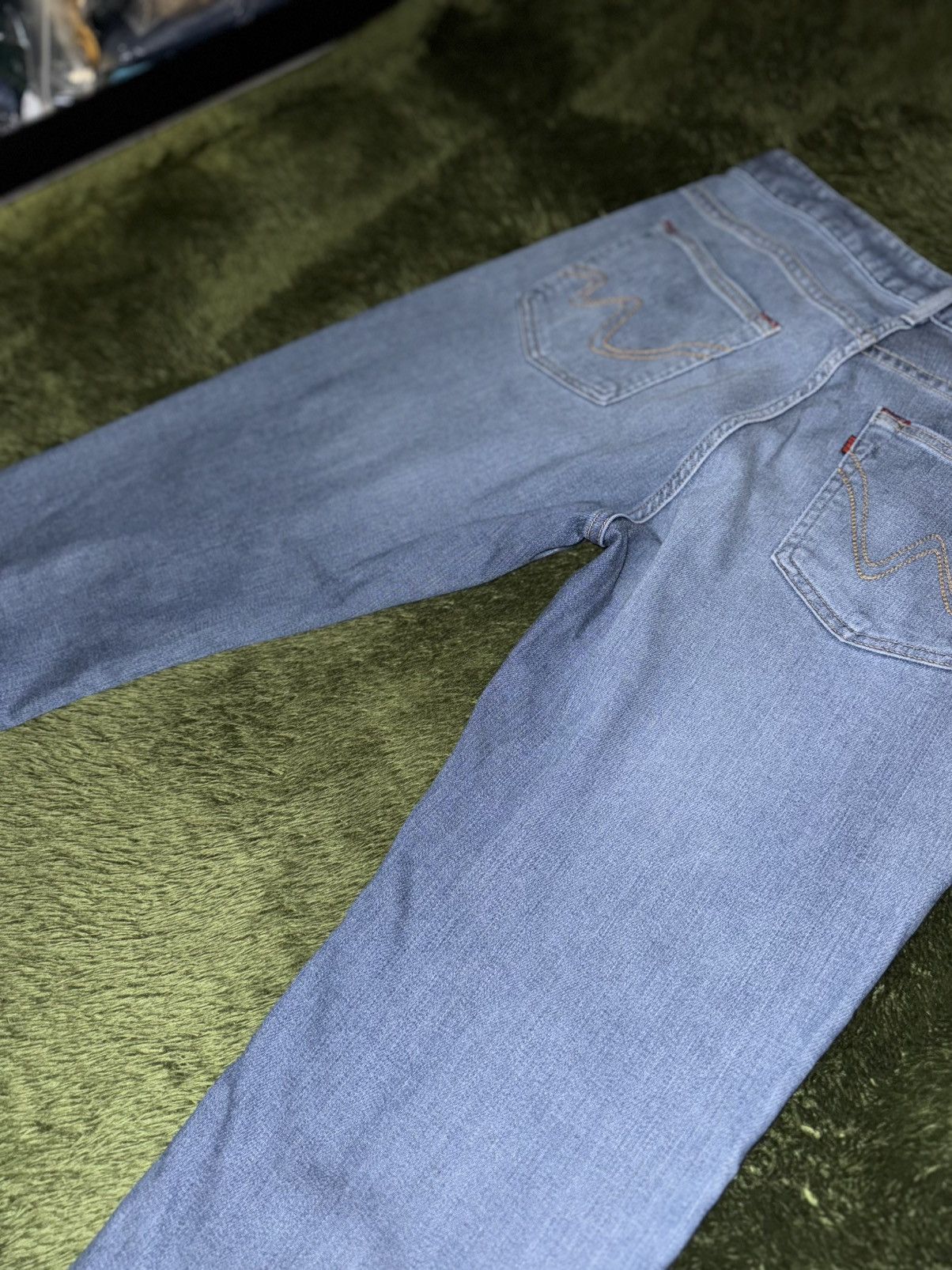 Edwin [XL] EDWIN Jersey Vintage-Washed Pants – Indigo Size US 36 / EU 52 - 11 Thumbnail
