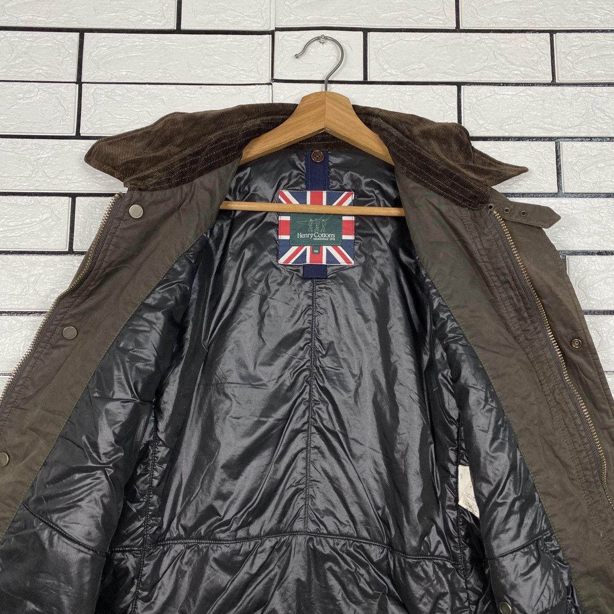 Japanese Brand Vintage Hunting Wax Jacket Blanket Henry Cotton Issey Miyake Size US S / EU 44-46 / 1 - 16 Thumbnail