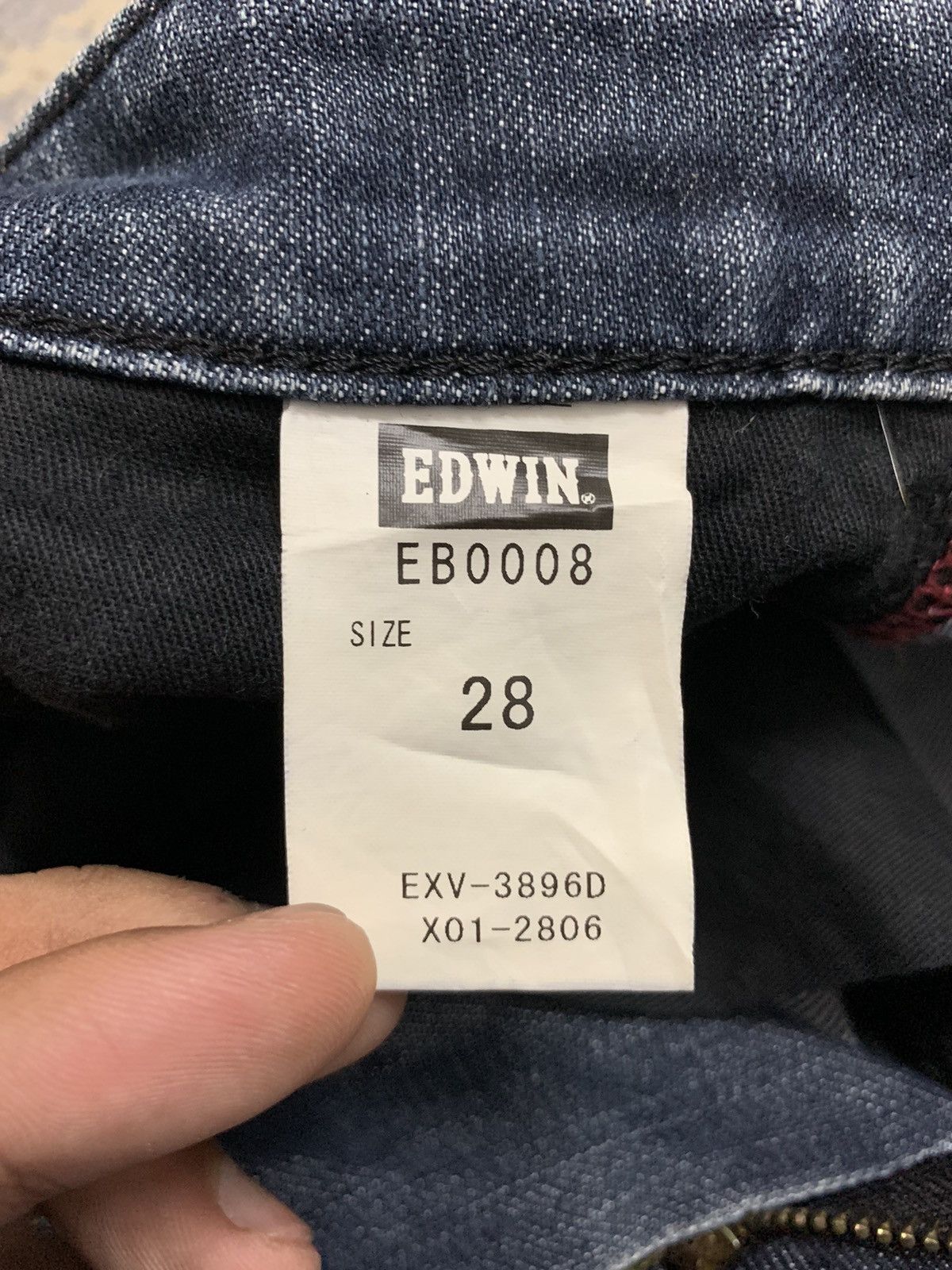 If Six Was Nine Edwin Blue Trip Multipocket Tactical Undercover Style Pants Size US 29 - 17 Thumbnail