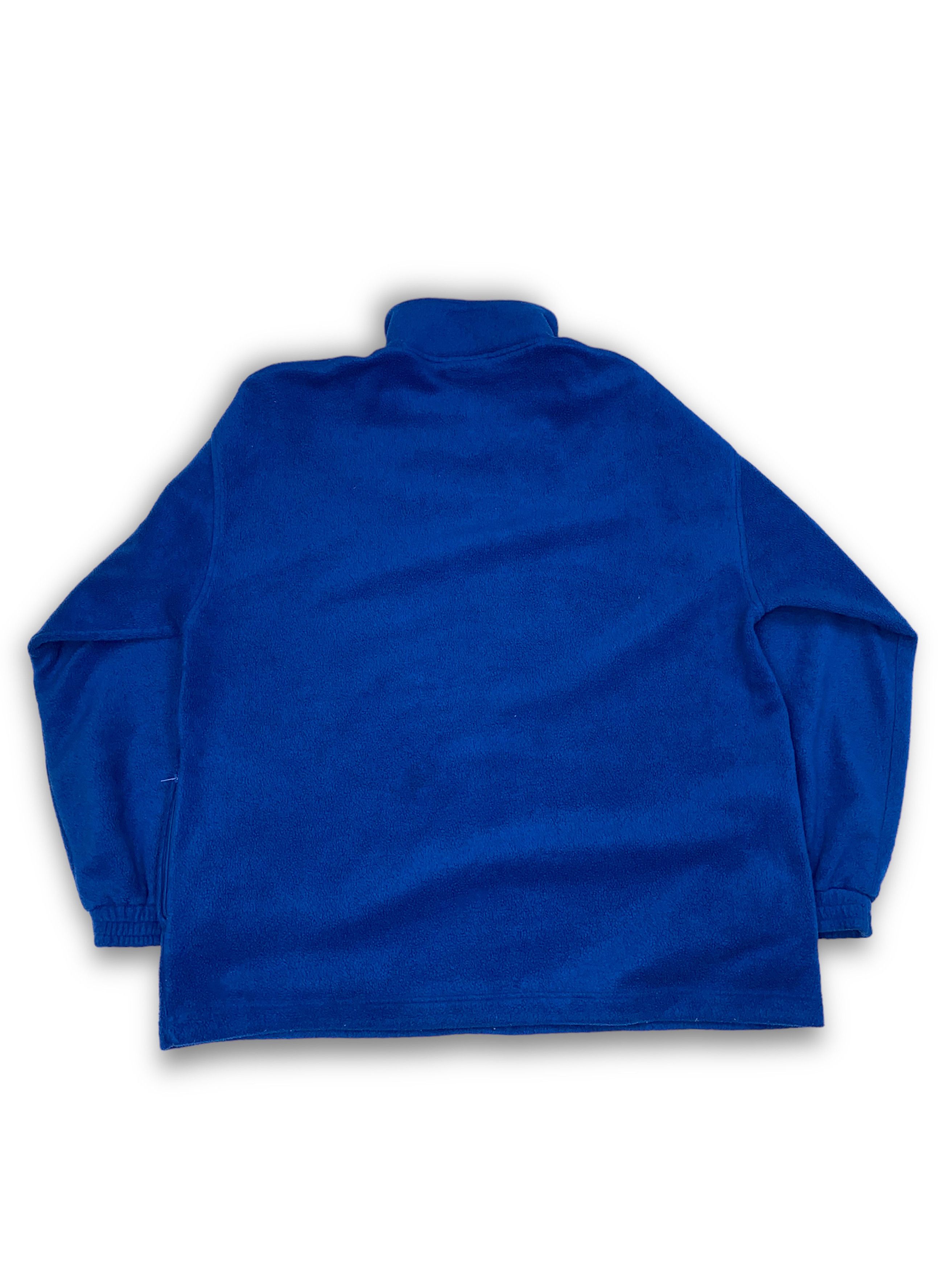 Umbro 90s Vintage UMBRO Sea Blue 1.3 Fleece M528 Size US XXL / EU 58 / 5 - 9 Thumbnail