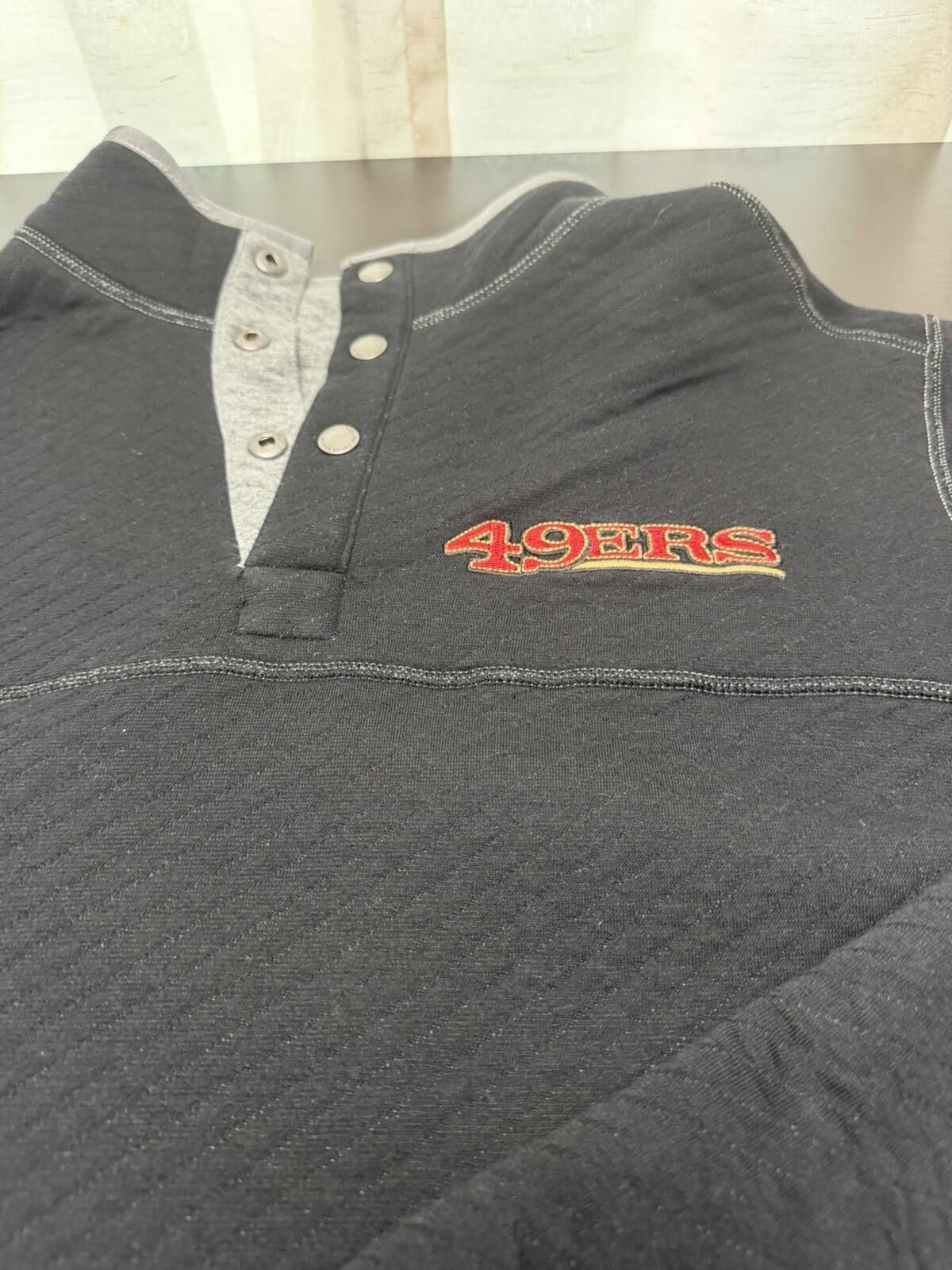 Tommy Bahama Tommy Bahama Men’s XL Black Pullover Sweater 49ers NFL Size ONE SIZE - 7 Thumbnail