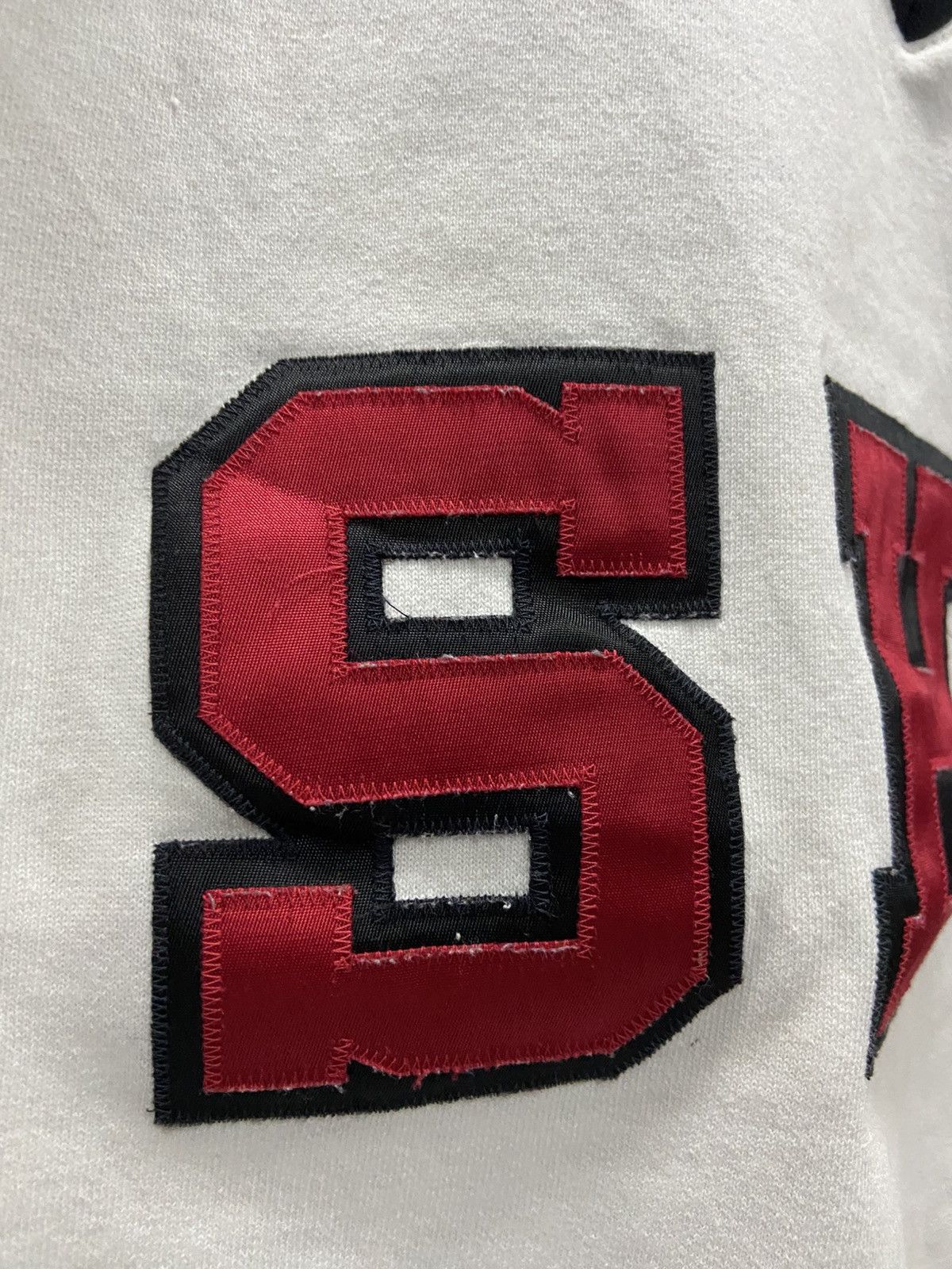 Vintage VINTAGE SHS VARSITY V-NECK SWEATSHIRT Size US XL / EU 56 / 4 - 4 Thumbnail