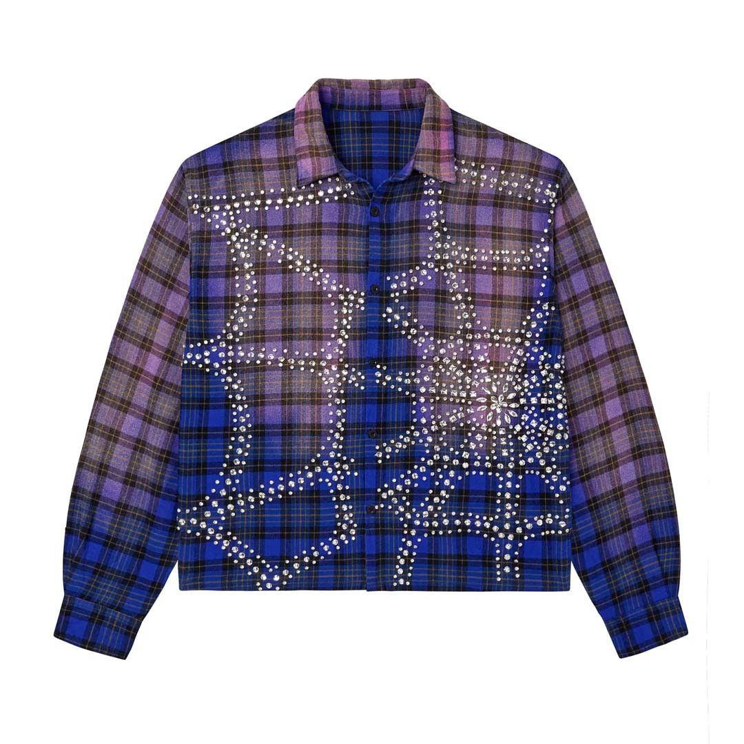 Vale Forever Blue Inferno Flannel Size US L / EU 52-54 / 3 - 1 Thumbnail