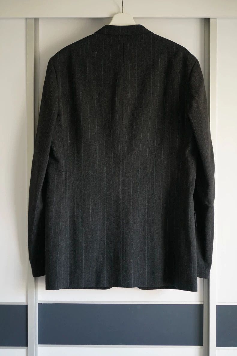Yohji Yamamoto Yohji Yamamoto Yohji Yamamoto Striped Suit Jacket for Men Size US M / EU 48-50 / 2 - 2 Thumbnail