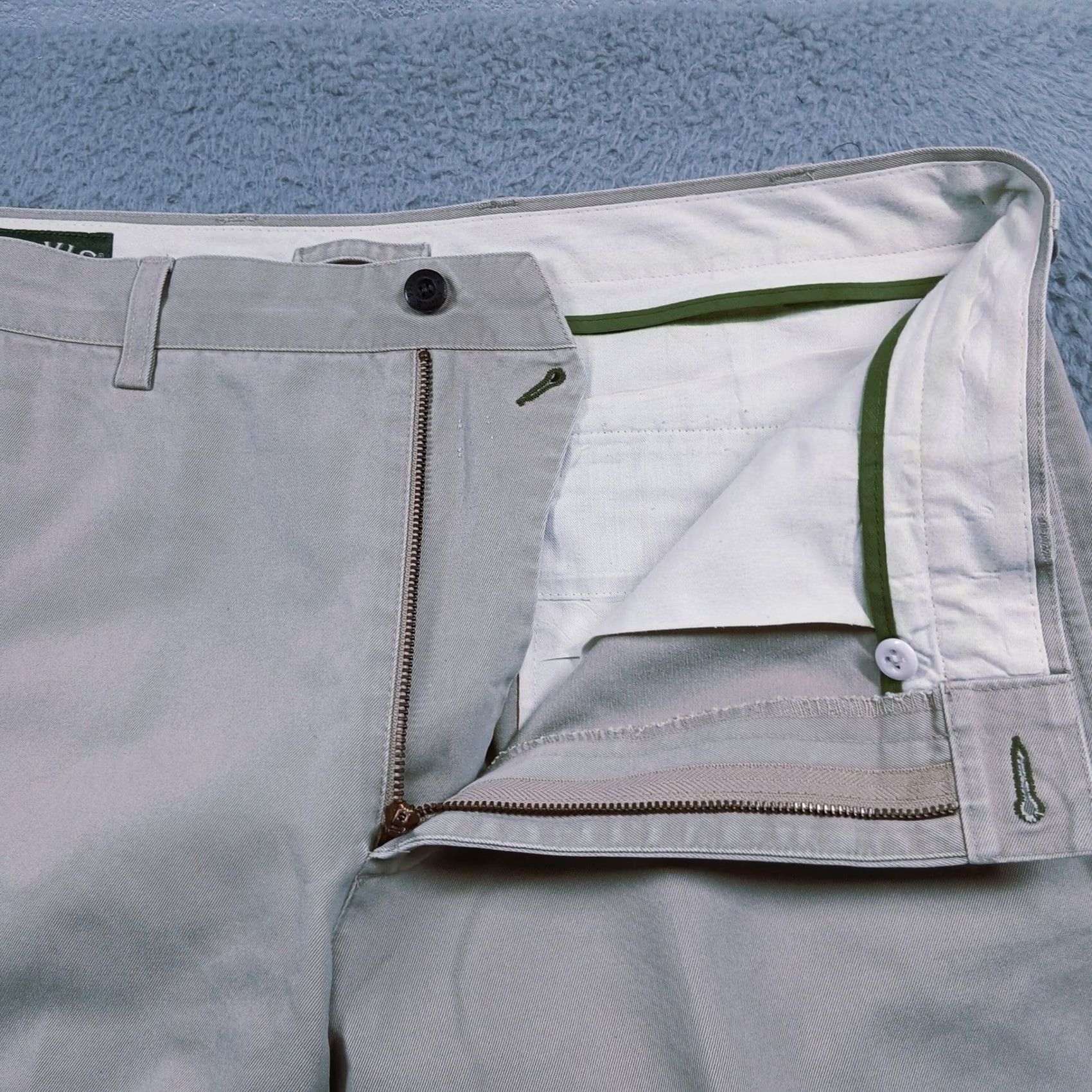 Orvis Orvis Men's Ultimate Khakis Flat Front Chino Pants 36x30 Beige Cotton EUC Size US 36 / EU 52 - 4 Thumbnail