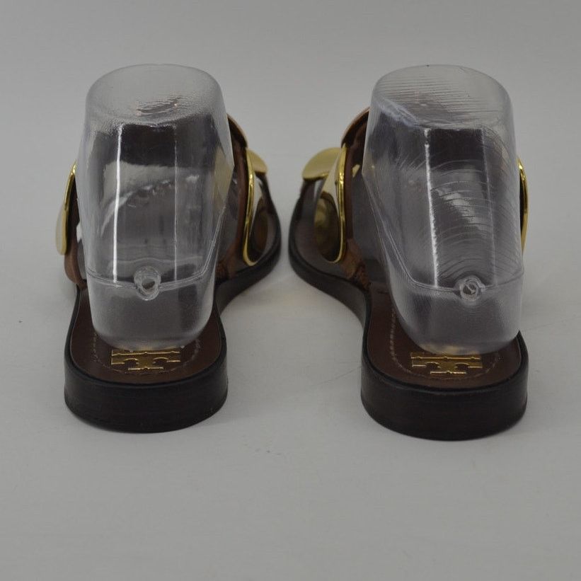 Tory Burch Tory Burch Brown Gold Sandals Size 8 Size US 8 / IT 38 - 7 Thumbnail
