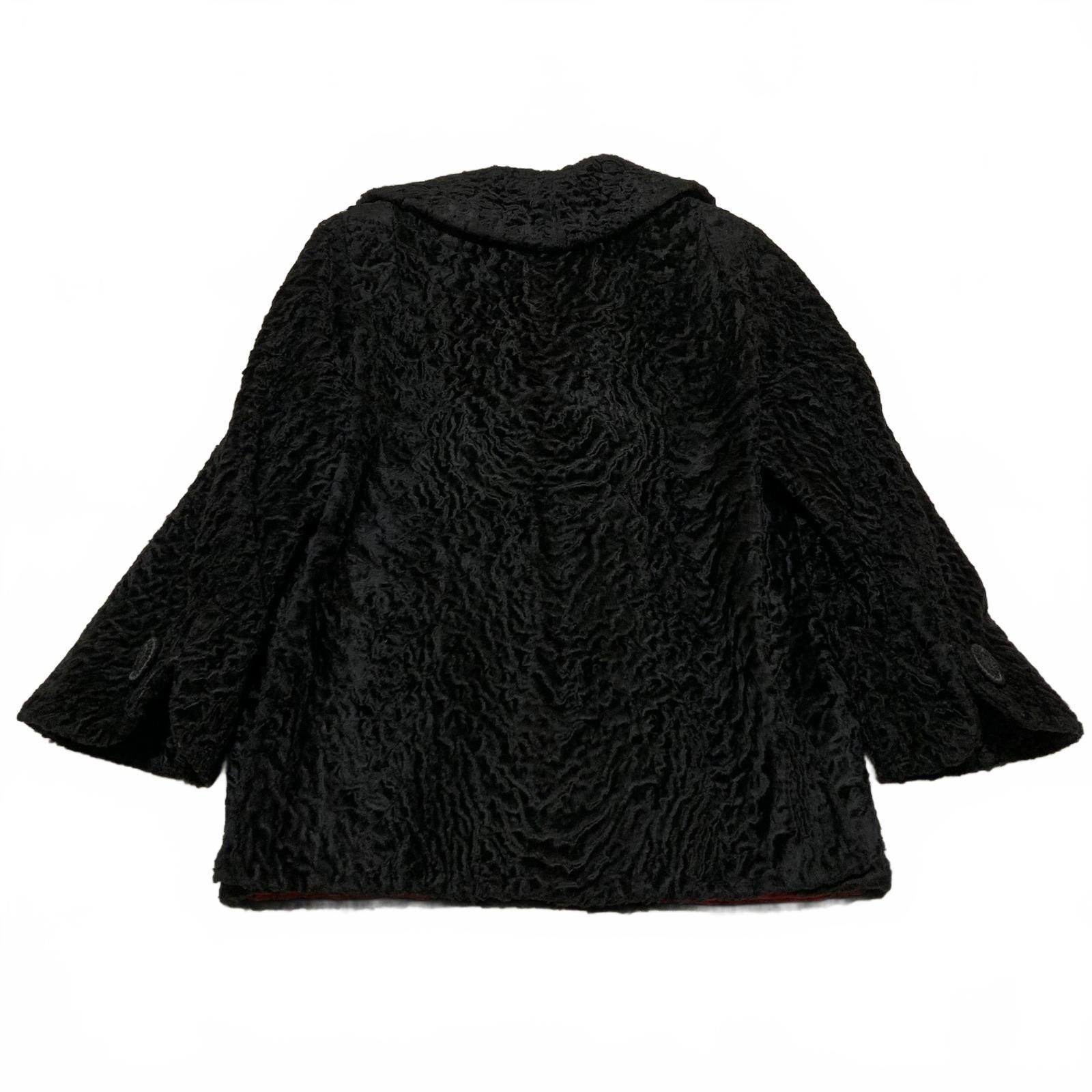 Other VTG Persian Lamb Mink Fur Coat Henri's Fur Salon NJ Size M / US 6-8 / IT 42-44 - 5 Thumbnail