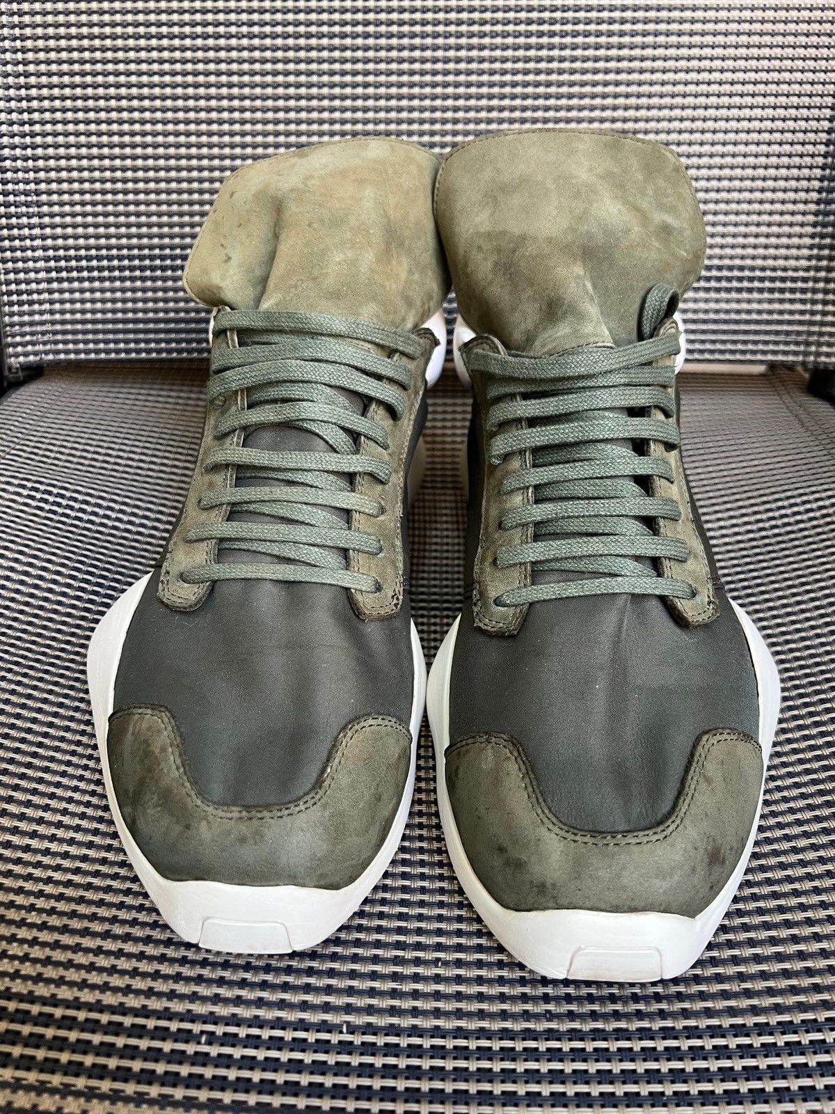 Adidas × Rick Owens Adidas x Rick Owens Tech Runner Size US 8.5 / EU 41-42 - 1 Thumbnail