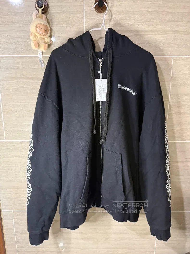 Chrome Hearts CHROME HEARTS Size XXL Waffle fabric zipper hoodie Size US XXL / EU 58 / 5 - 1 Thumbnail