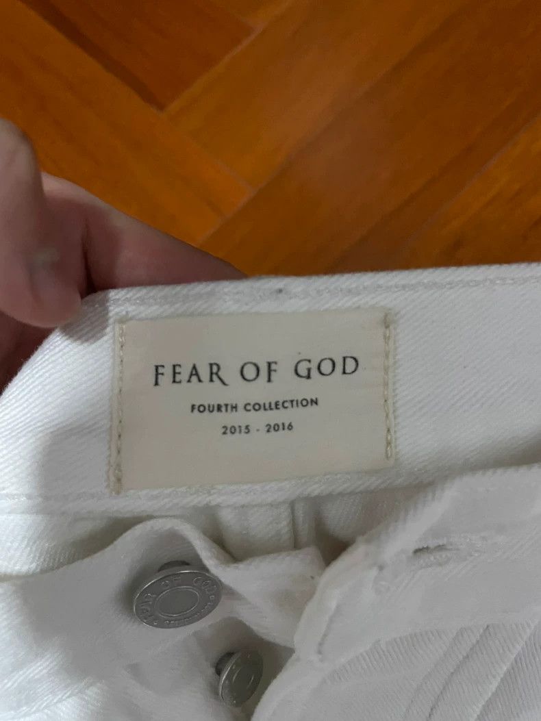 Fear of God Fear of God Limited white jeans Size US 32 / EU 48 - 2 Thumbnail