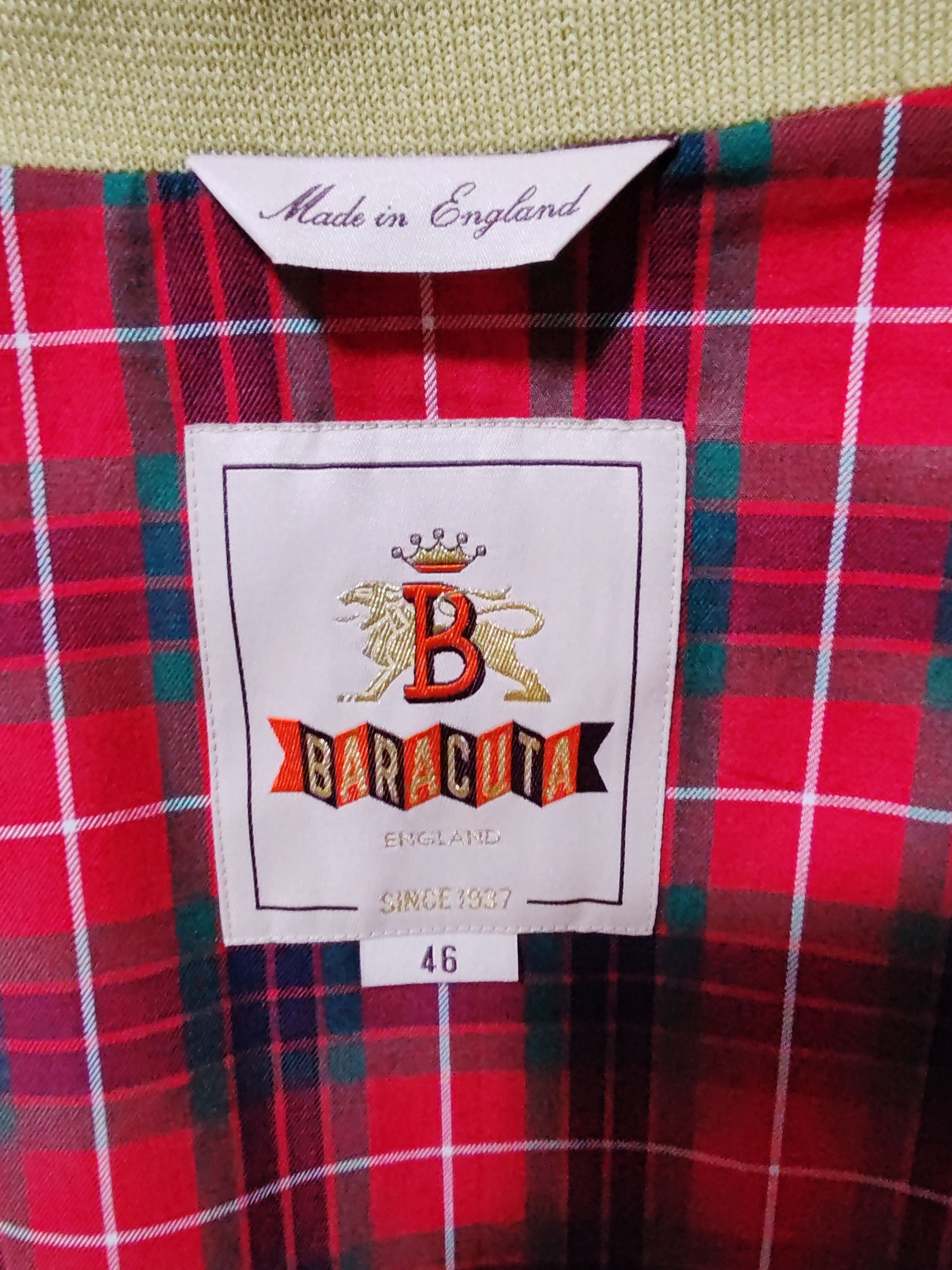 Baracuta Veste classique Archive/ Baracuta G9 TG:XL Size US XL / EU 56 / 4 - 5 Thumbnail