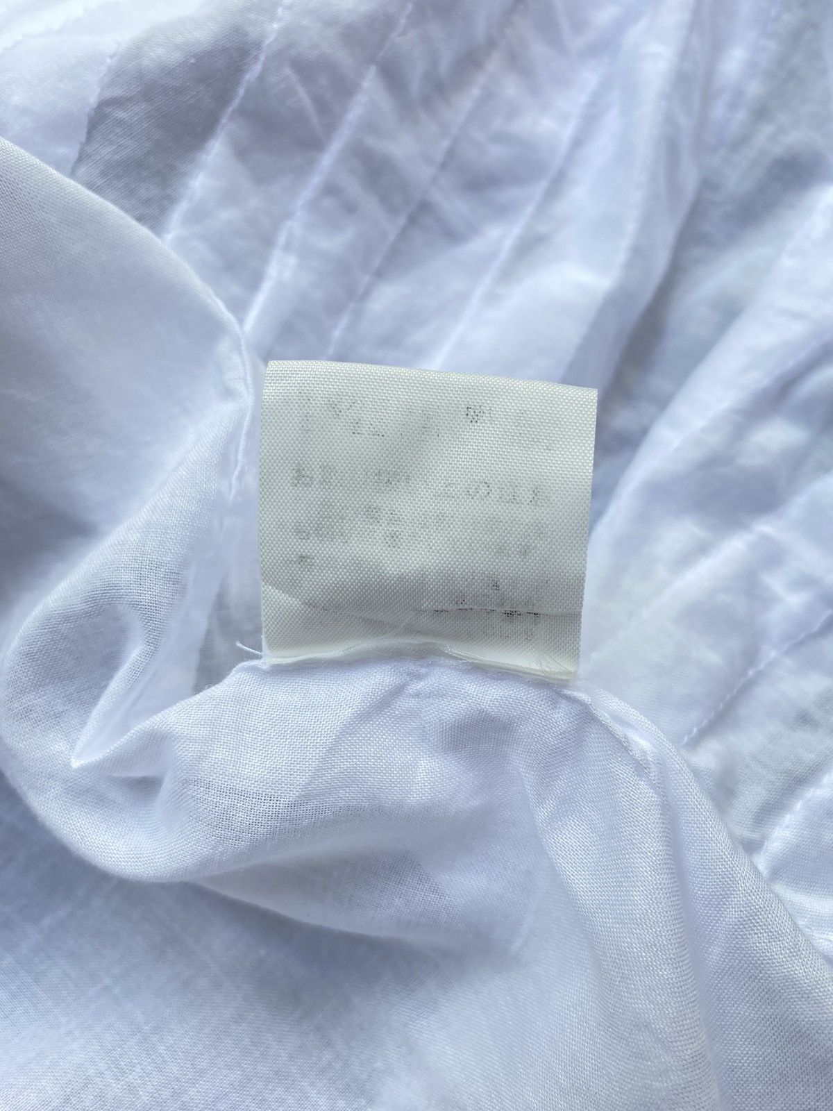 Zucca ZUCCA White pleated V-neck shirt Size M / US 6-8 / IT 42-44 - 12 Thumbnail