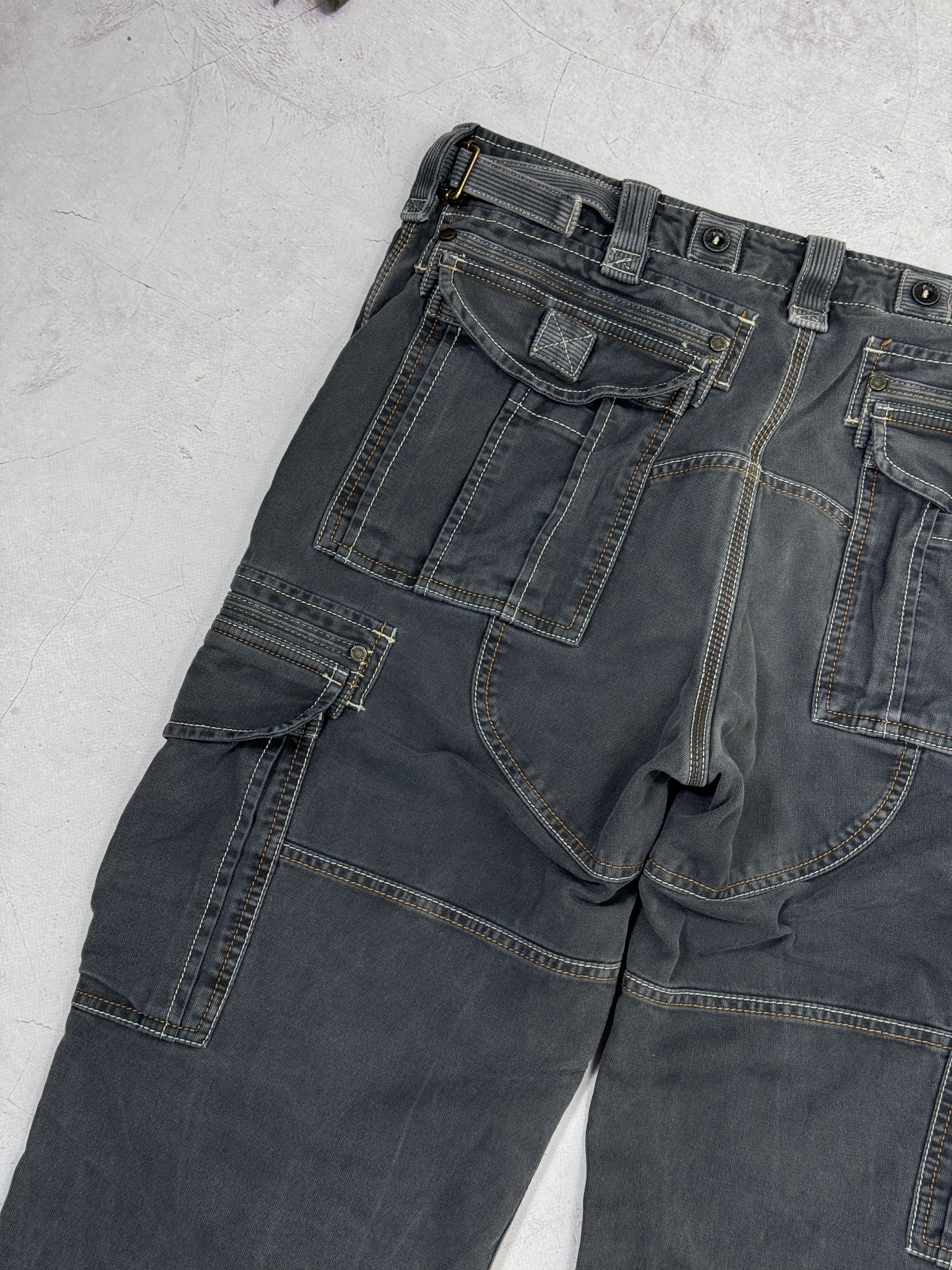 Aeronautica Militare Cargo Pants Trousers Multipocket