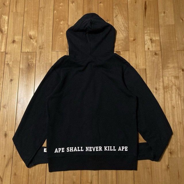 Bape BAPE HEAD LOGO Zip Hoodie a bathing ape NIGO Size US L / EU 52-54 / 3 - 4 Thumbnail