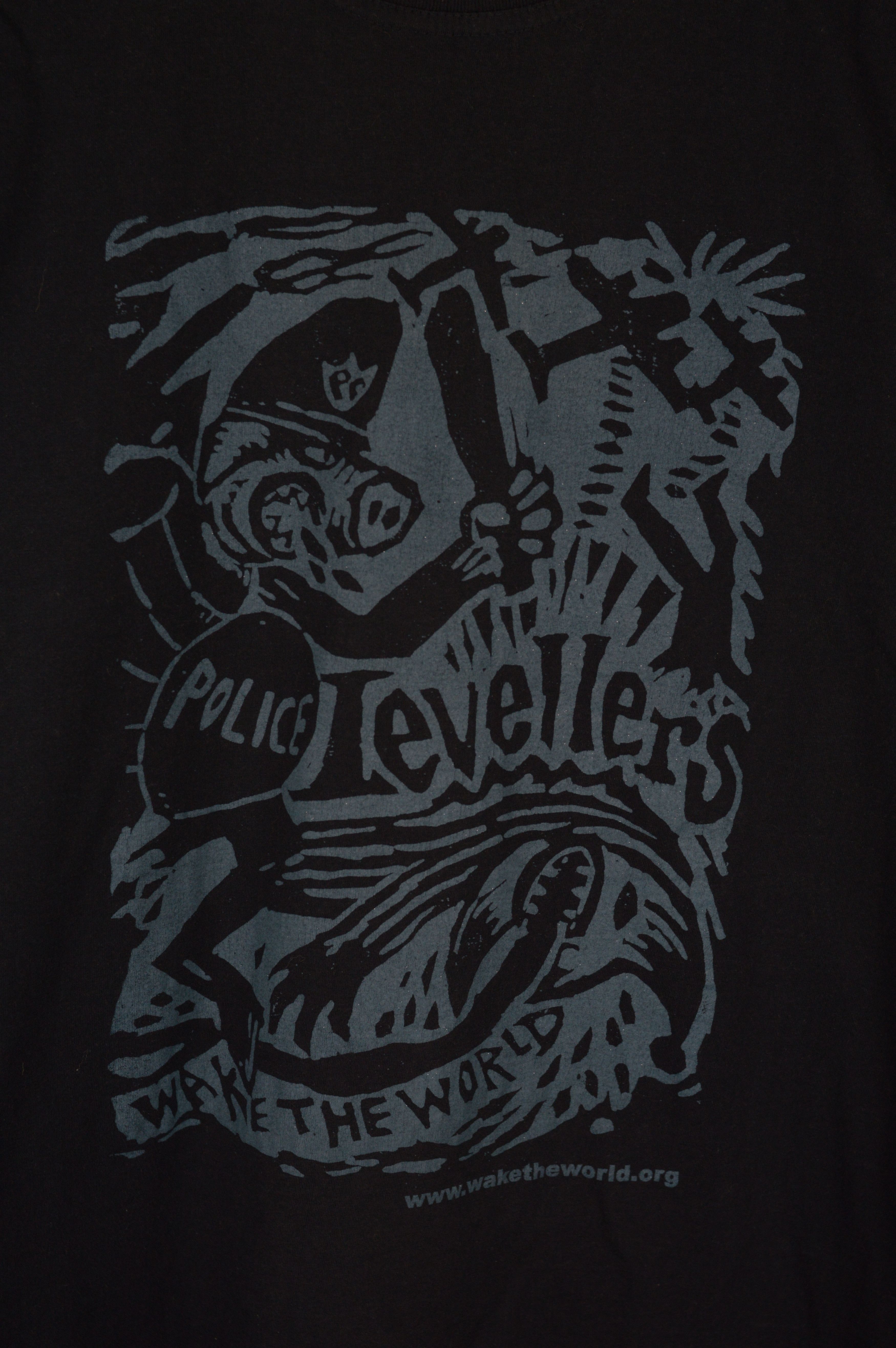 Vintage Vintage The Levellers Wake The World 90s t shirt Size US XL / EU 56 / 4 - 2 Thumbnail