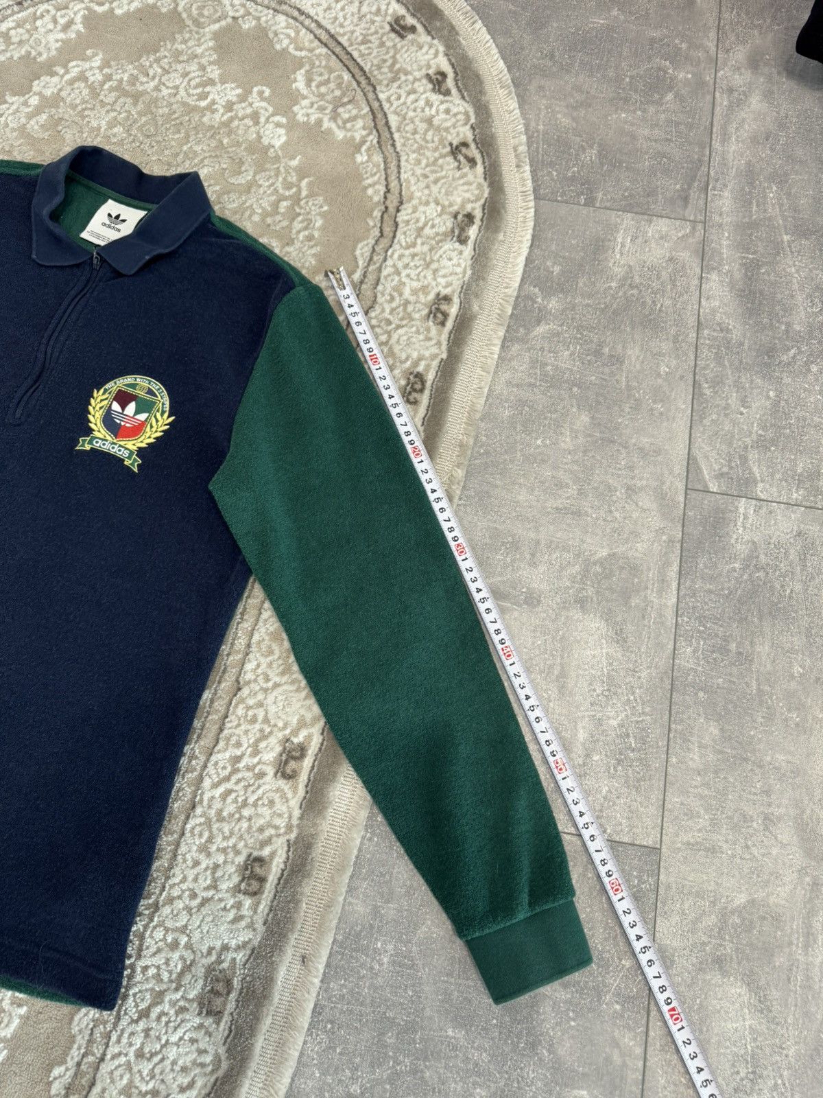 Adidas 🔥 Rare Vintage Adidas Fleece Zip sweatshirt Size US S / EU 44-46 / 1 - 4 Thumbnail
