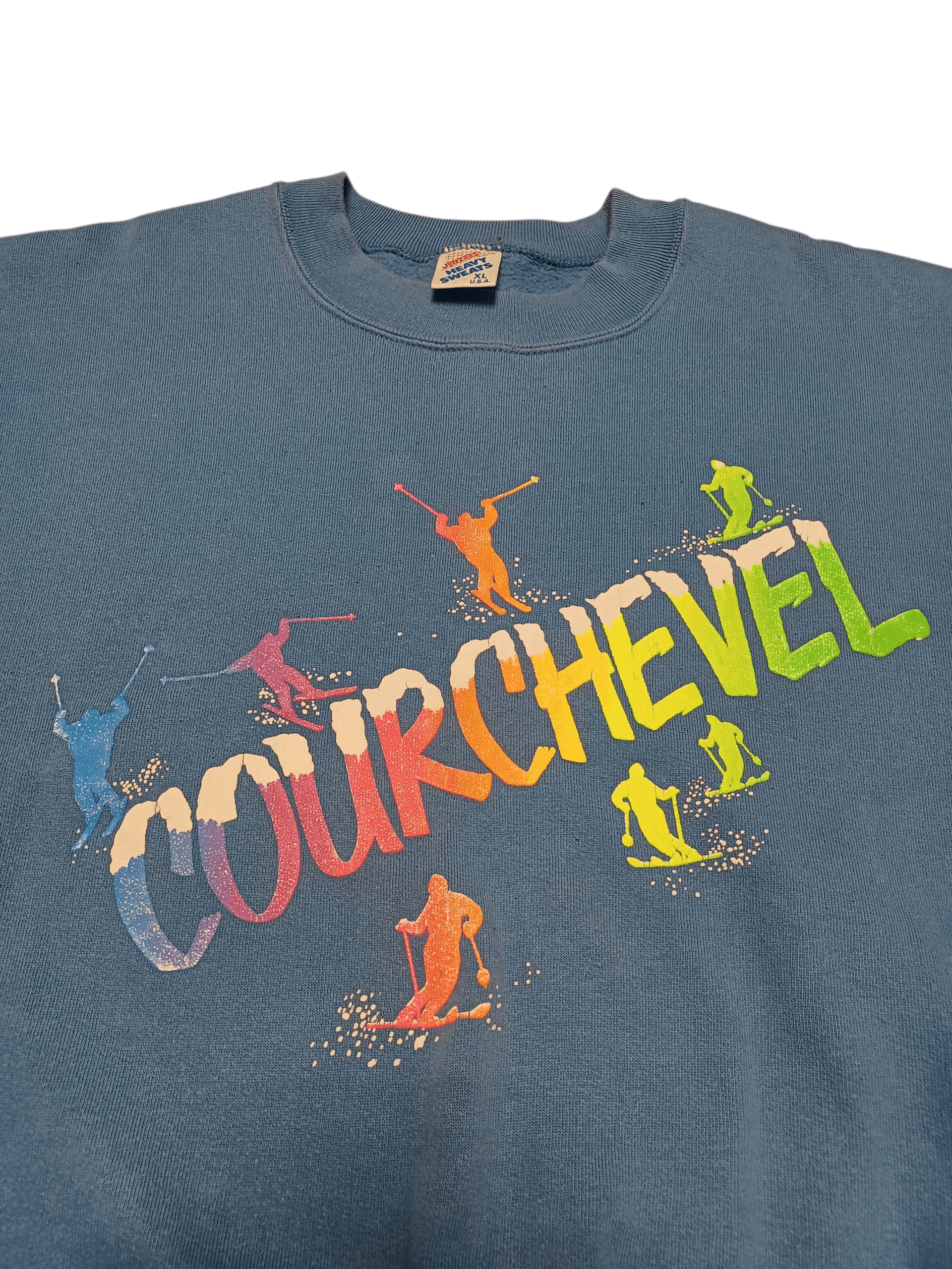 Jerzees COURCHEVEL VINTAGE JERZEES 90S MADE IN SCOTLAND SWEATSHIRT Size US XL / EU 56 / 4 - 2 Thumbnail