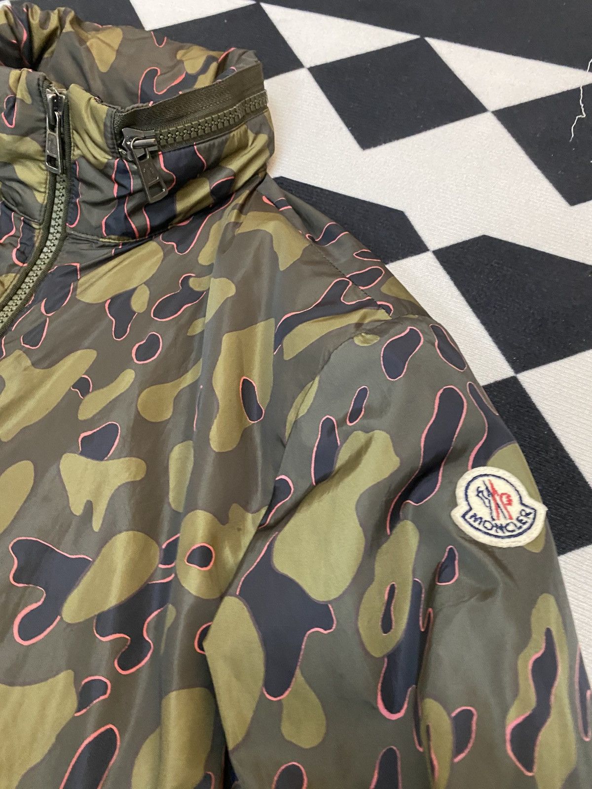 Moncler Moncler Black Lightweight Nylon Jacket – Logo Sleeve – Size US M / EU 48-50 / 2 - 3 Thumbnail