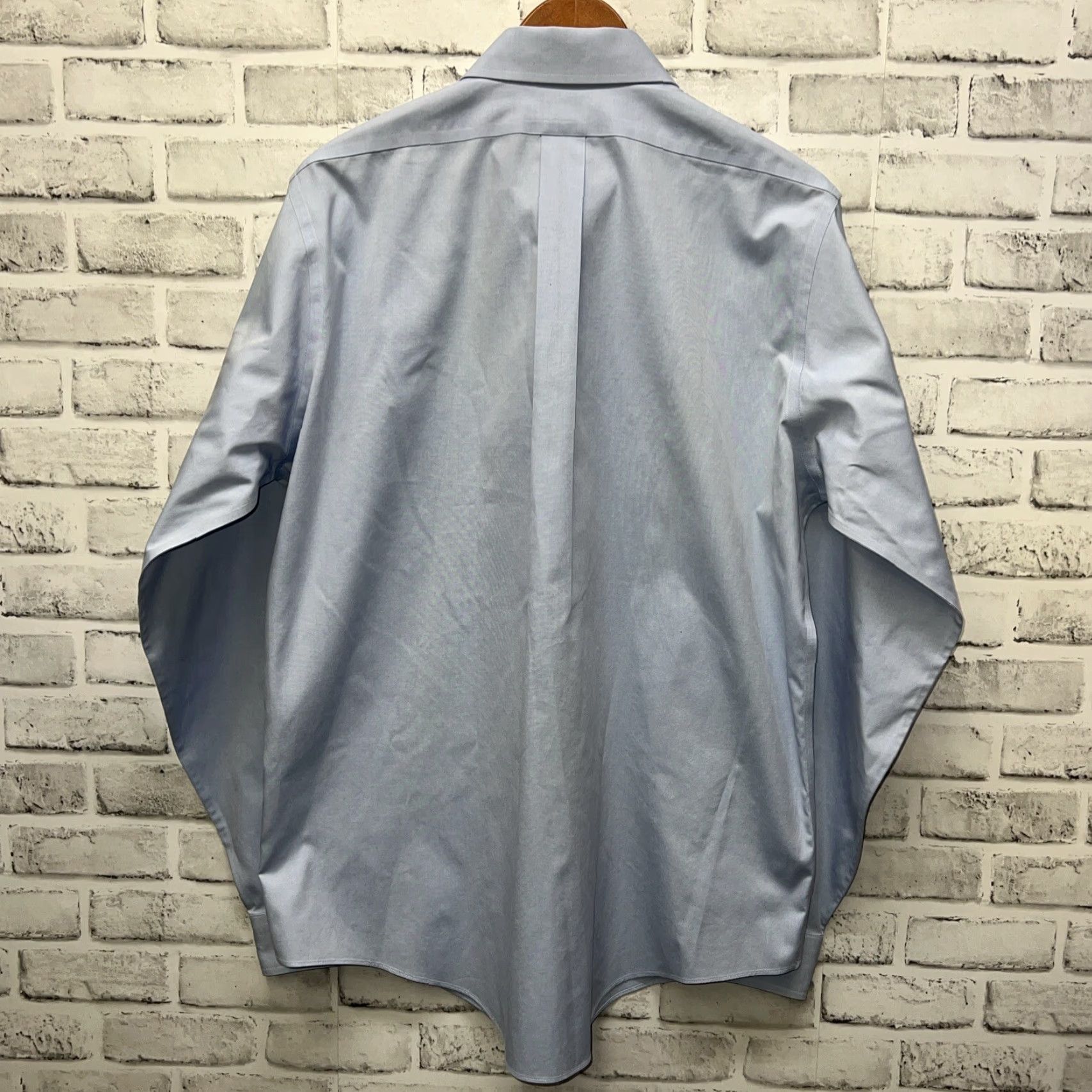 Brooks Brothers Brooks Brothers Dress Shirt Mens Size S Blue Non Iron Button Up Shirt Size 36R - 5 Thumbnail
