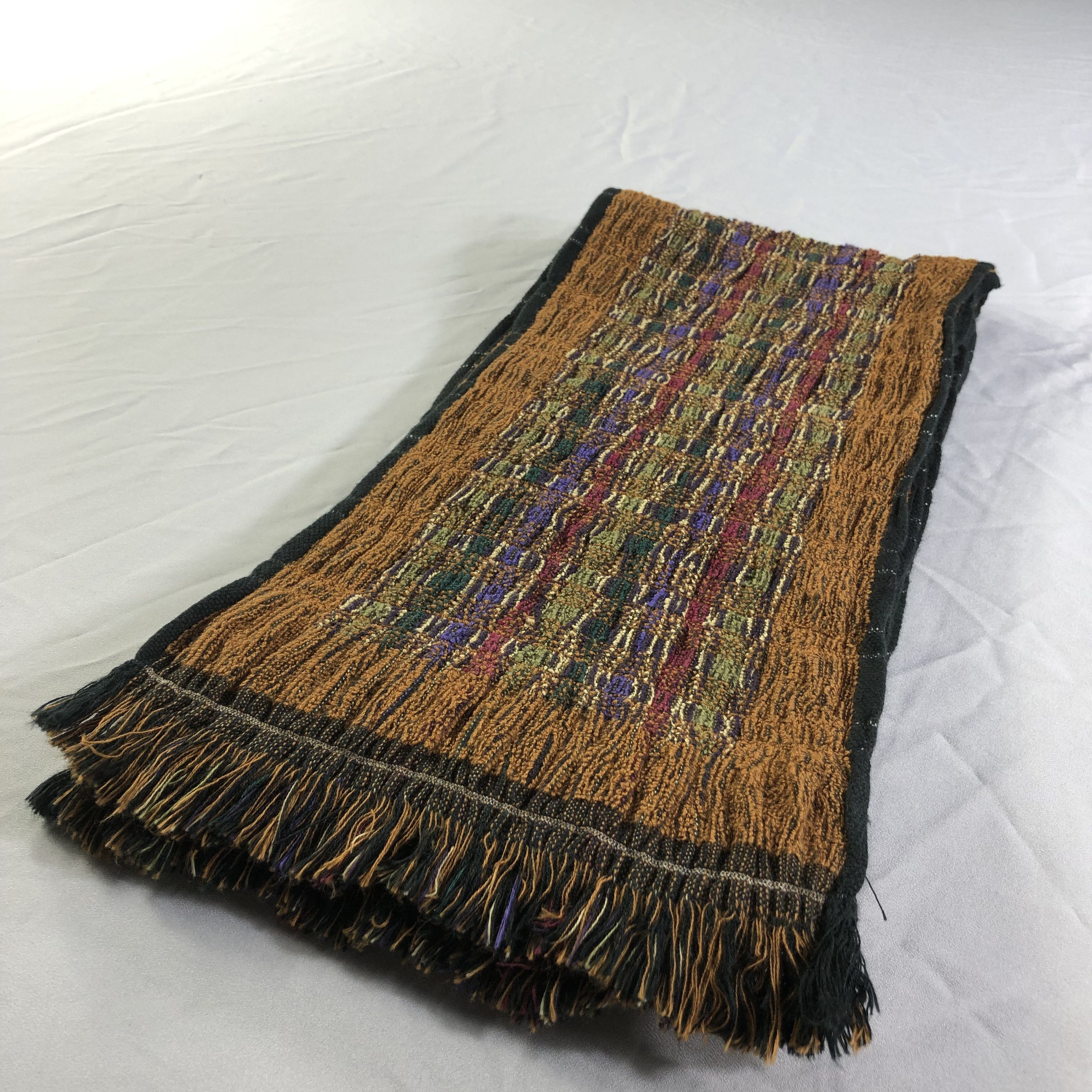 Missoni Missoni Multicolor Cotton Scarf Muffler Neckwear V2314 Size ONE SIZE - 3 Thumbnail