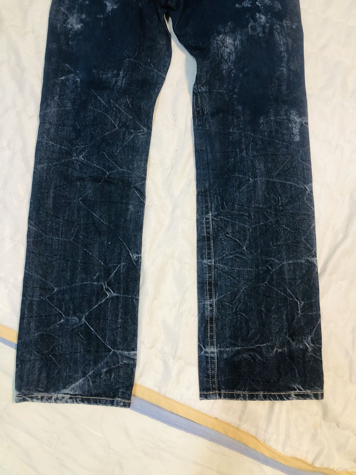 Japanese Brand Sky Bomber Mini Jeans (10) Size US 28 / EU 44 - 15 Thumbnail