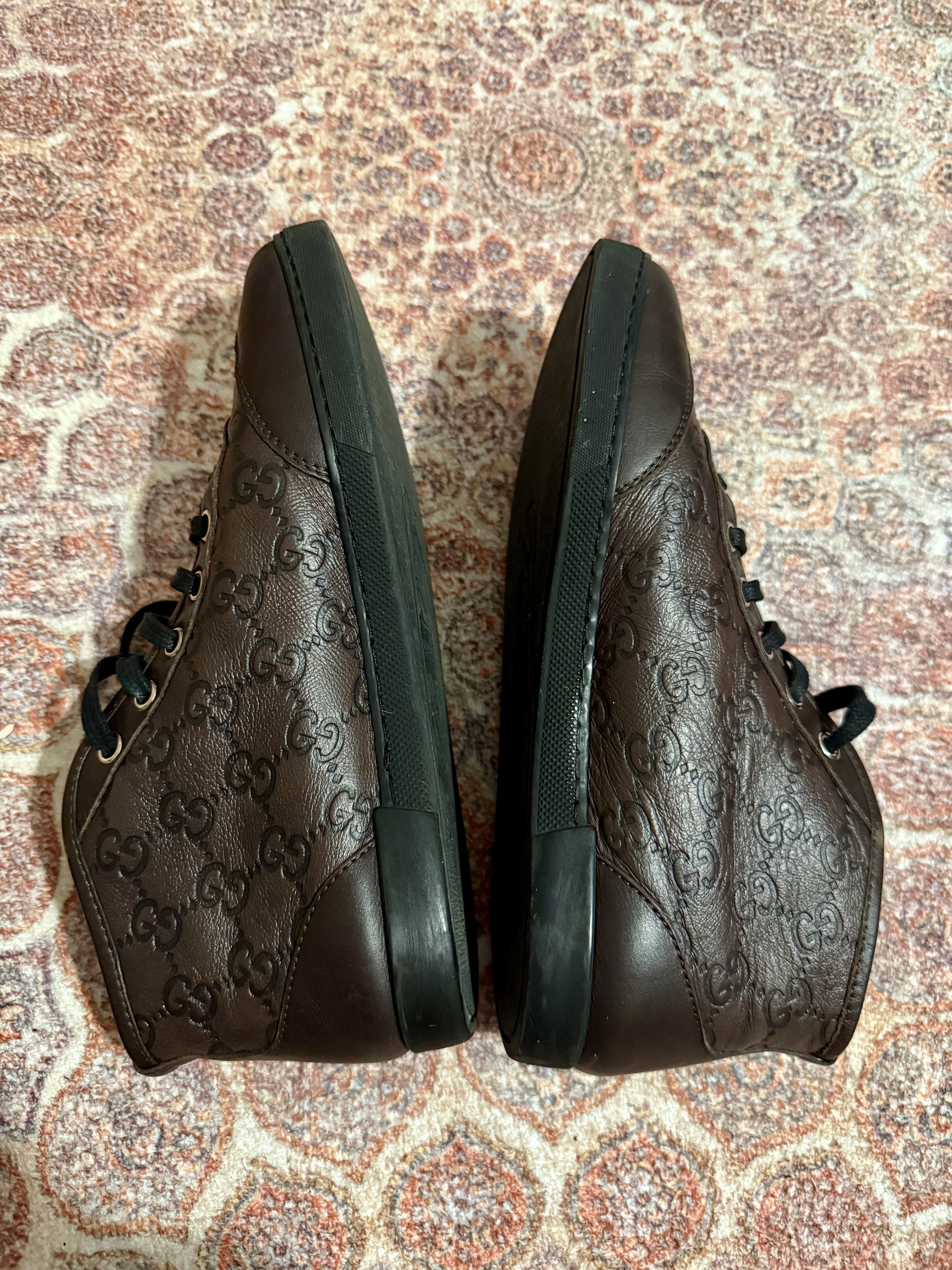 Gucci Gucci Chocolate Guccissima Leather Size US 7 / IT 37 - 2 Thumbnail