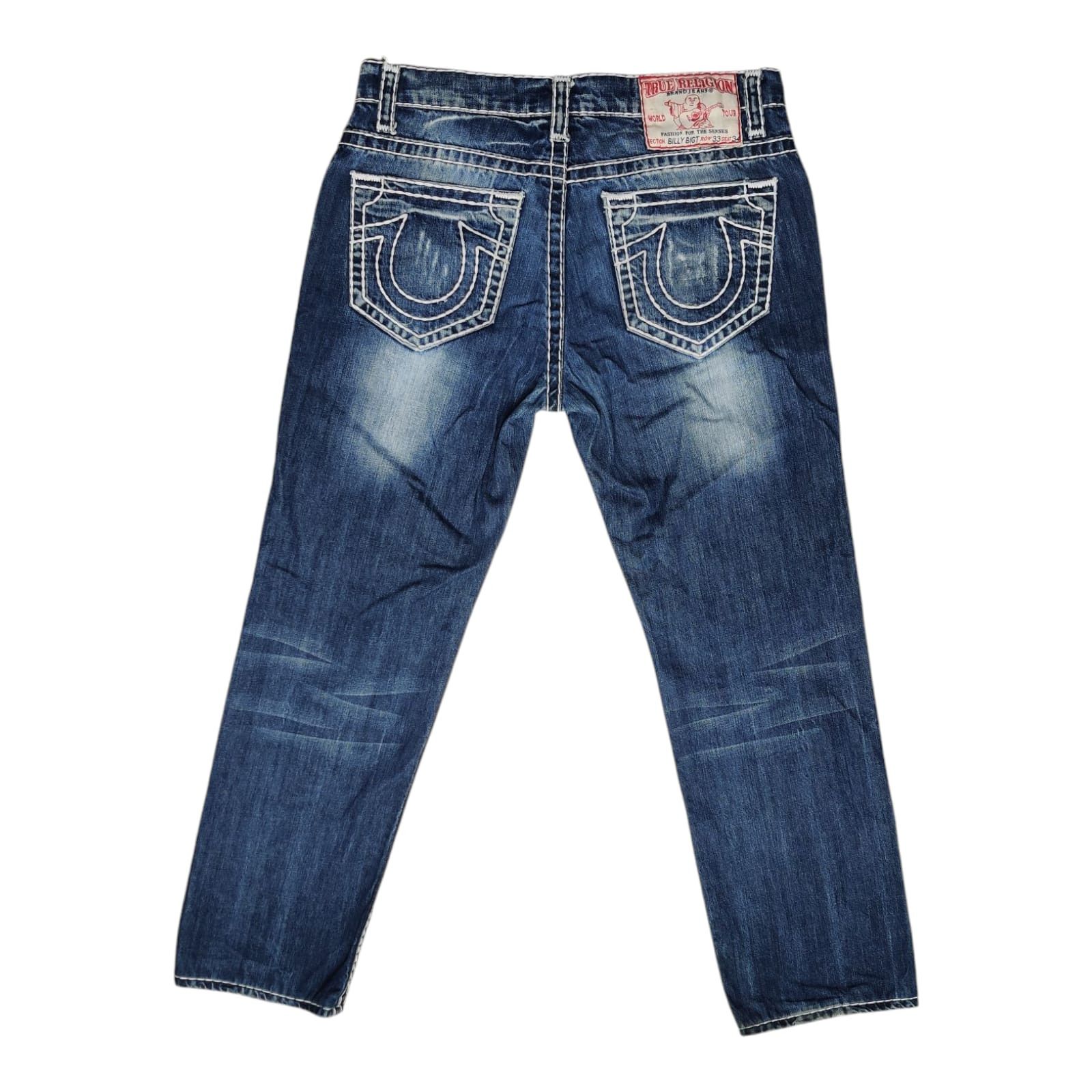 Vintage True Religion jeans blue/white
