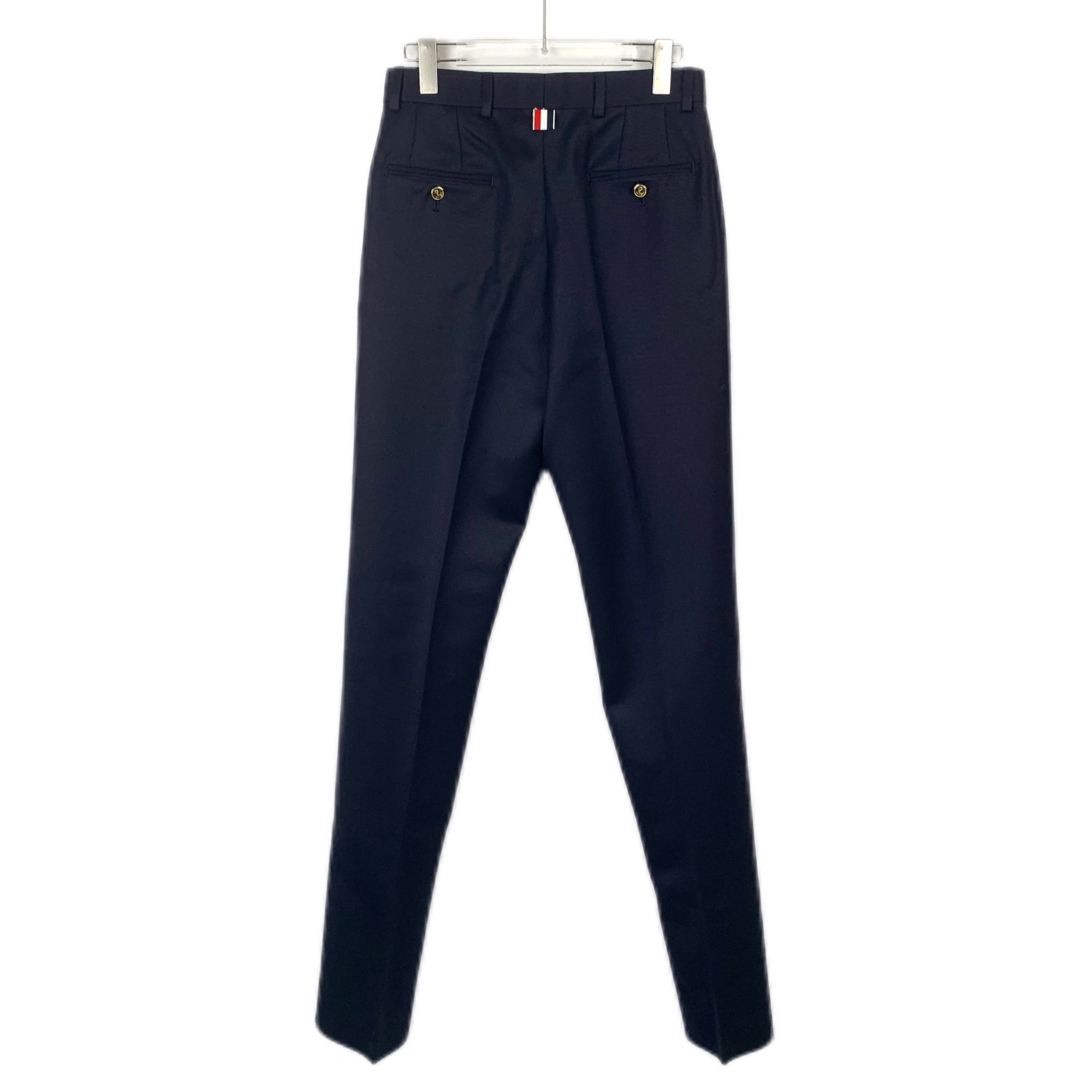 Thom Browne Thom Browne Navy Wool Casual Suit Pants (Size XS) Size US 27 - 8 Thumbnail