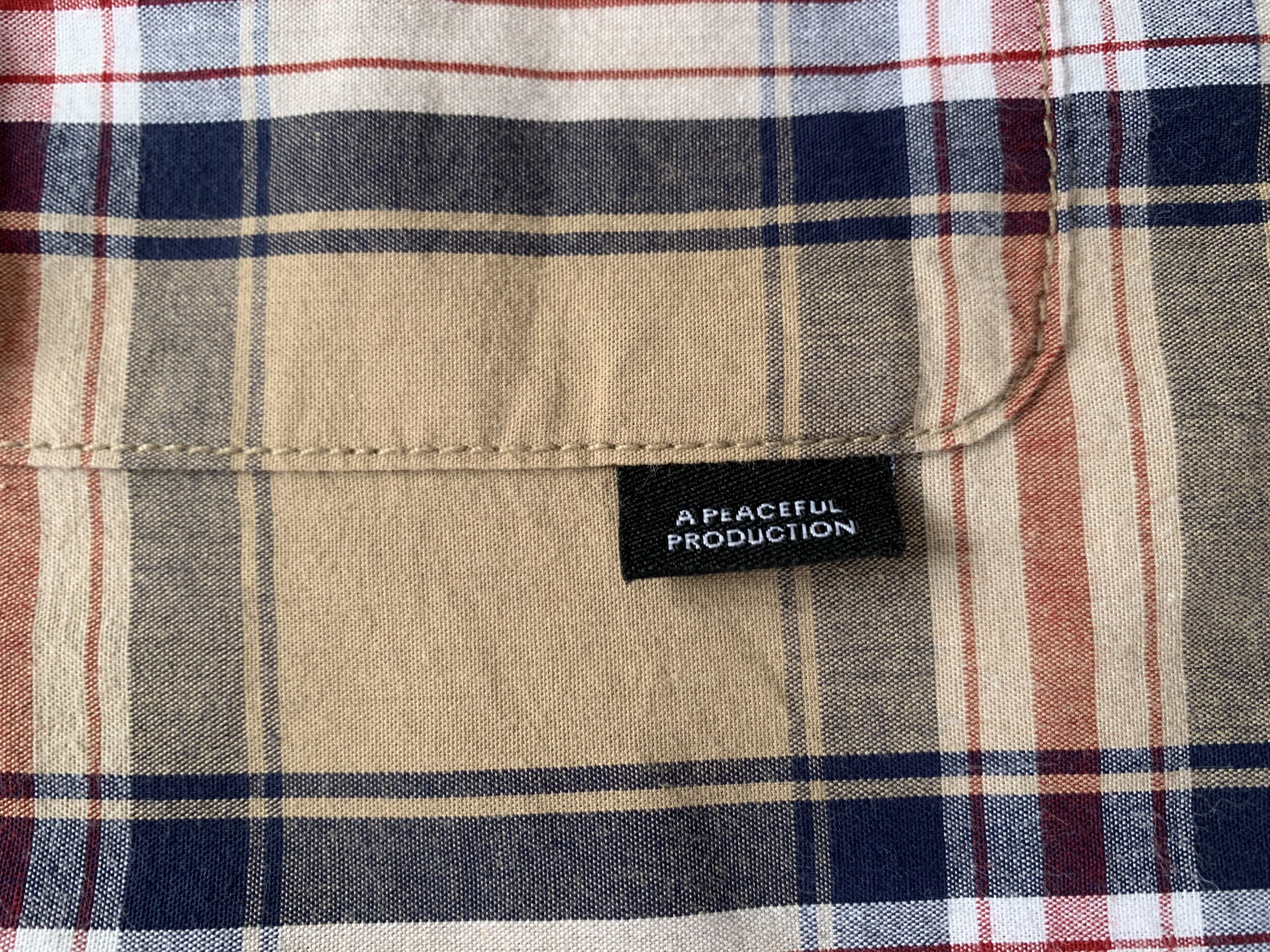 Other Peaceful Hooligan Pattern Stripe Cotton Button Up Shirt Size US M / EU 48-50 / 2 - 7 Thumbnail