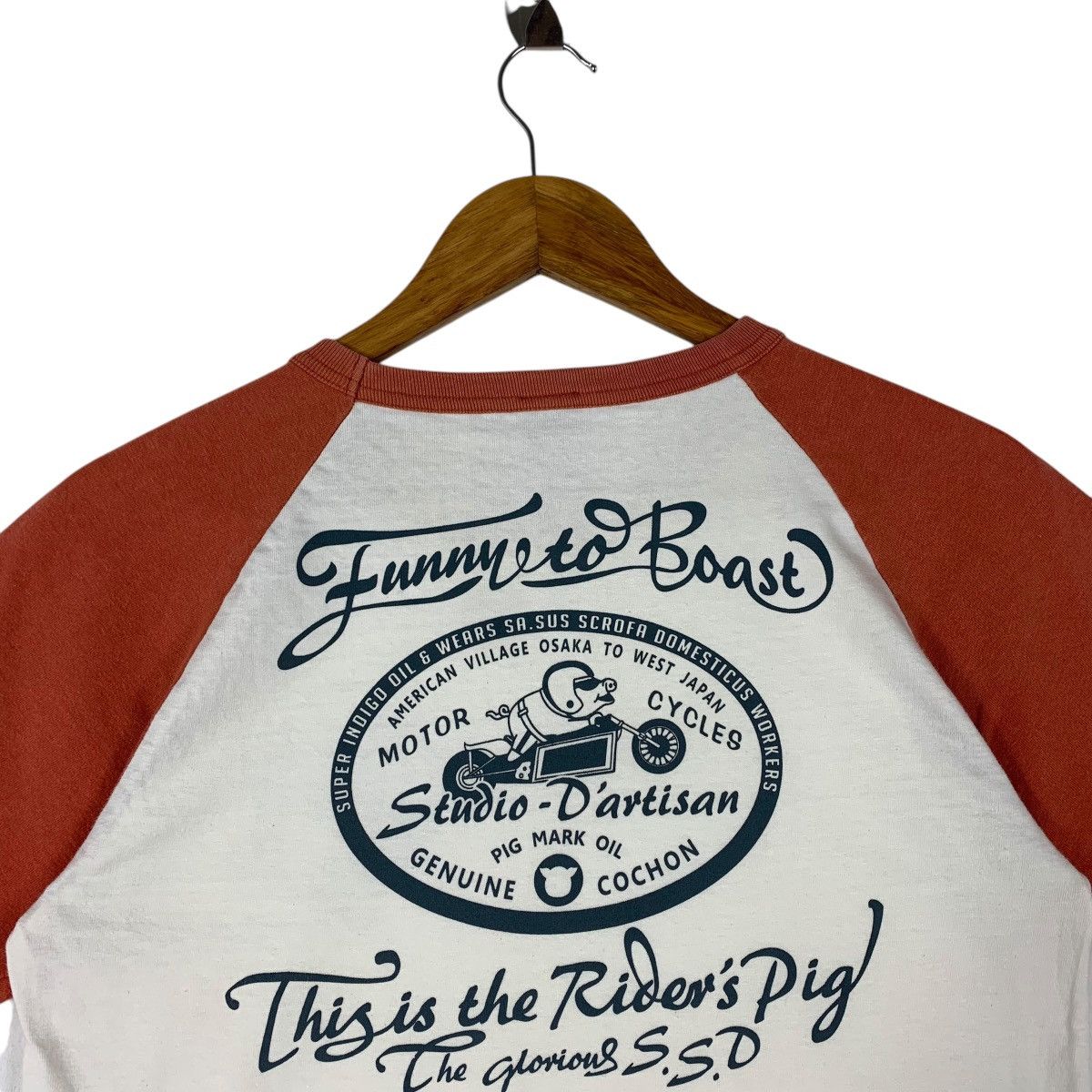Japanese Brand × Studio D'Artisan STUDIO D’ARTISAN funny to boast back hit printed tee Size US S / EU 44-46 / 1 - 10 Thumbnail