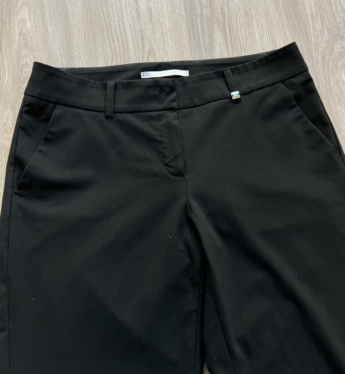 Designer Raffaello Rossi Dora O Black Pants Classic Trousers Size 40" / US 18 - 3 Thumbnail
