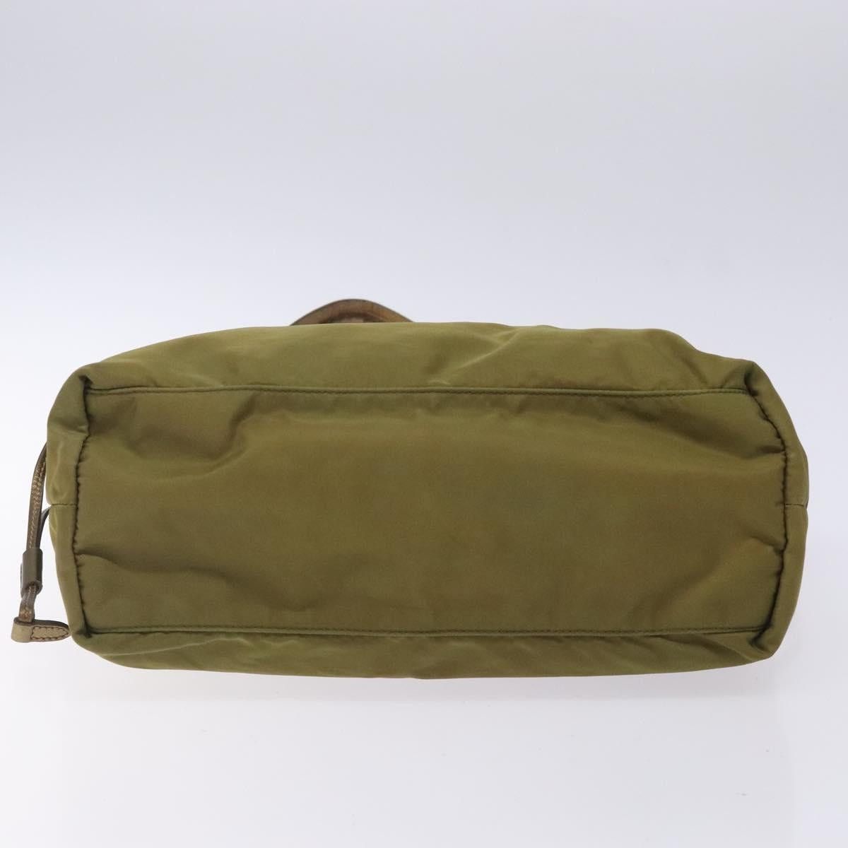 Prada PRADA Tote Bag Nylon Khaki Gold Size ONE SIZE - 9 Thumbnail