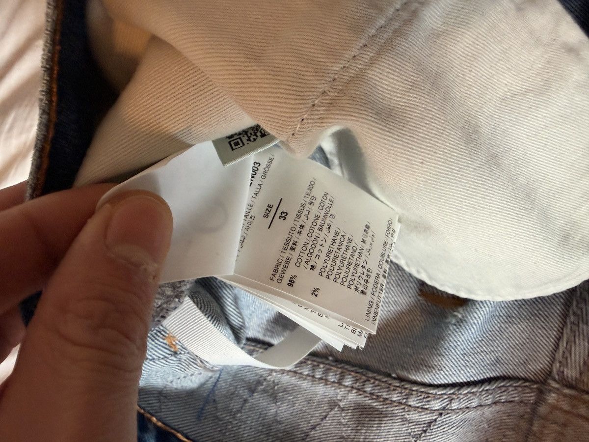 Off-White Off-White Blue Bandana Denim Jeans Size US 33 - 10 Thumbnail