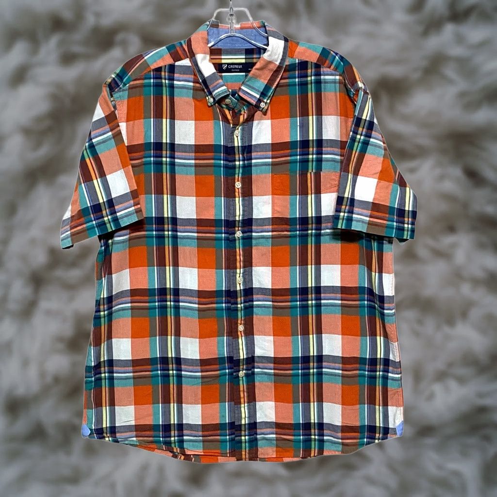 Cremieux Cremieux Plaid Button Shirt Mens L Preppy Coastal Casual Academia Spring Classic Shirt Size US L / EU 52-54 / 3 - 1 Thumbnail