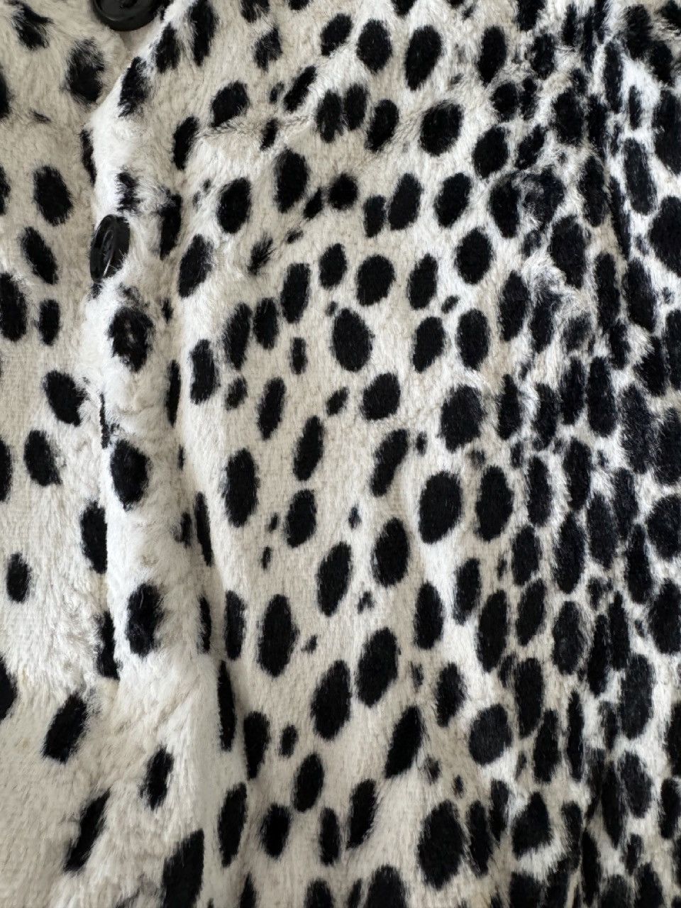 Vintage 1960s Dalmation Print Double Breasted Jacket Size M / US 6-8 / IT 42-44 - 13 Thumbnail