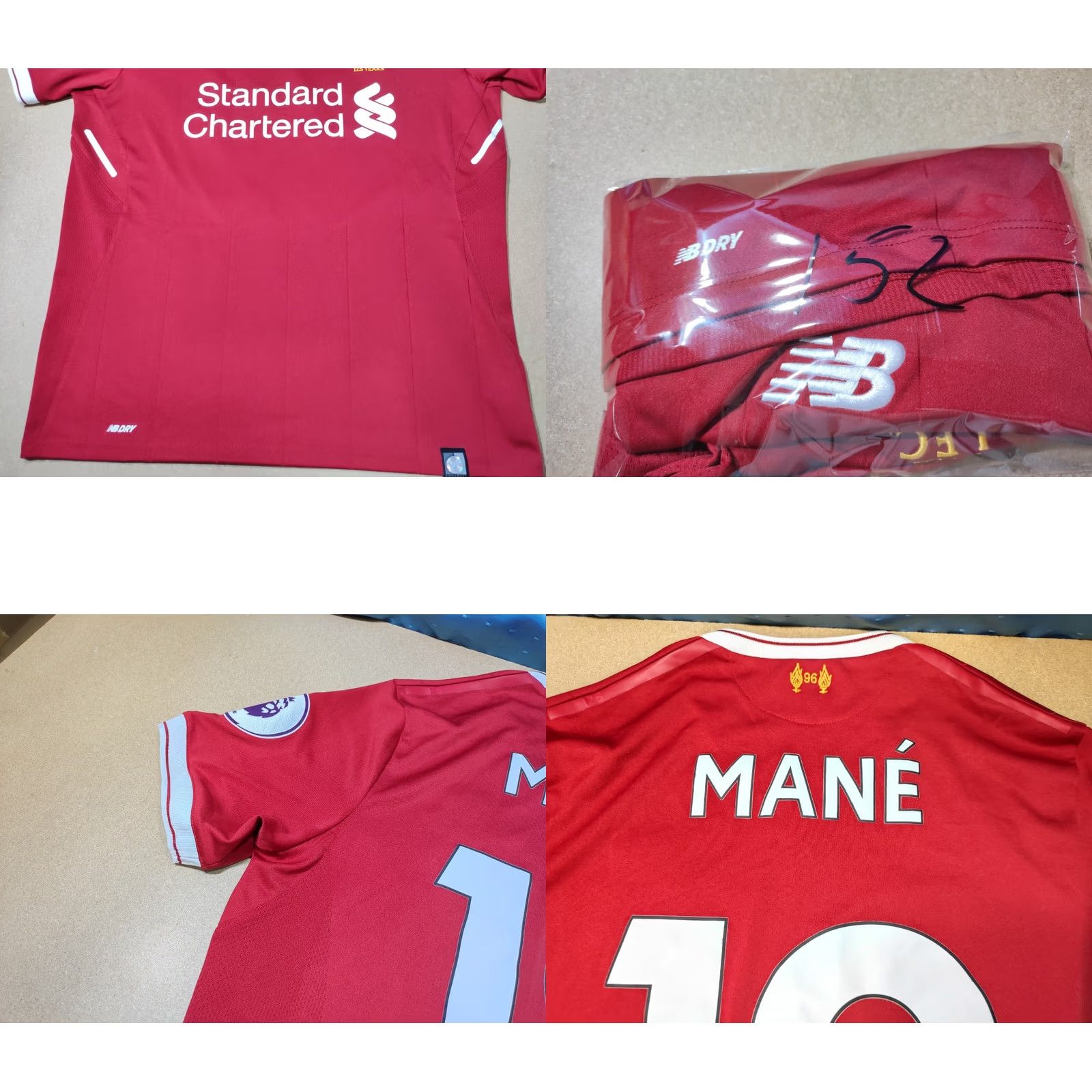 New Balance New Balance Jersey Mane #19 Size S Red 2017-2018 NFL Football Soccer T-Shirt NB 125 Years Vintage? Size US S / EU 44-46 / 1 - 8 Thumbnail