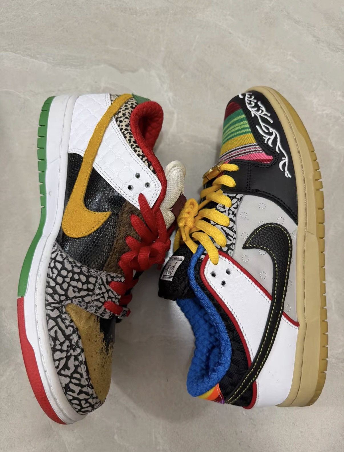 Nike Nike Dunk SB Pro QS Patchwork Low Top Sneakers J34 Size US 8.5 / EU 41-42 - 6 Thumbnail